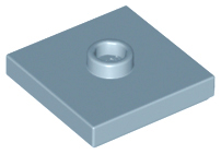 LEGO Plates (modified) - 2 x 2 with a stud