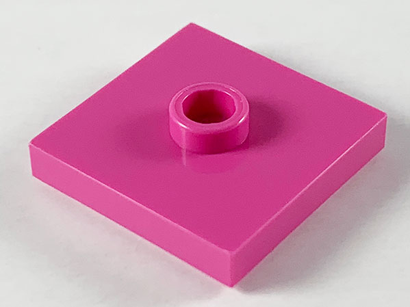 LEGO Plates (modified) - 2 x 2 with a stud