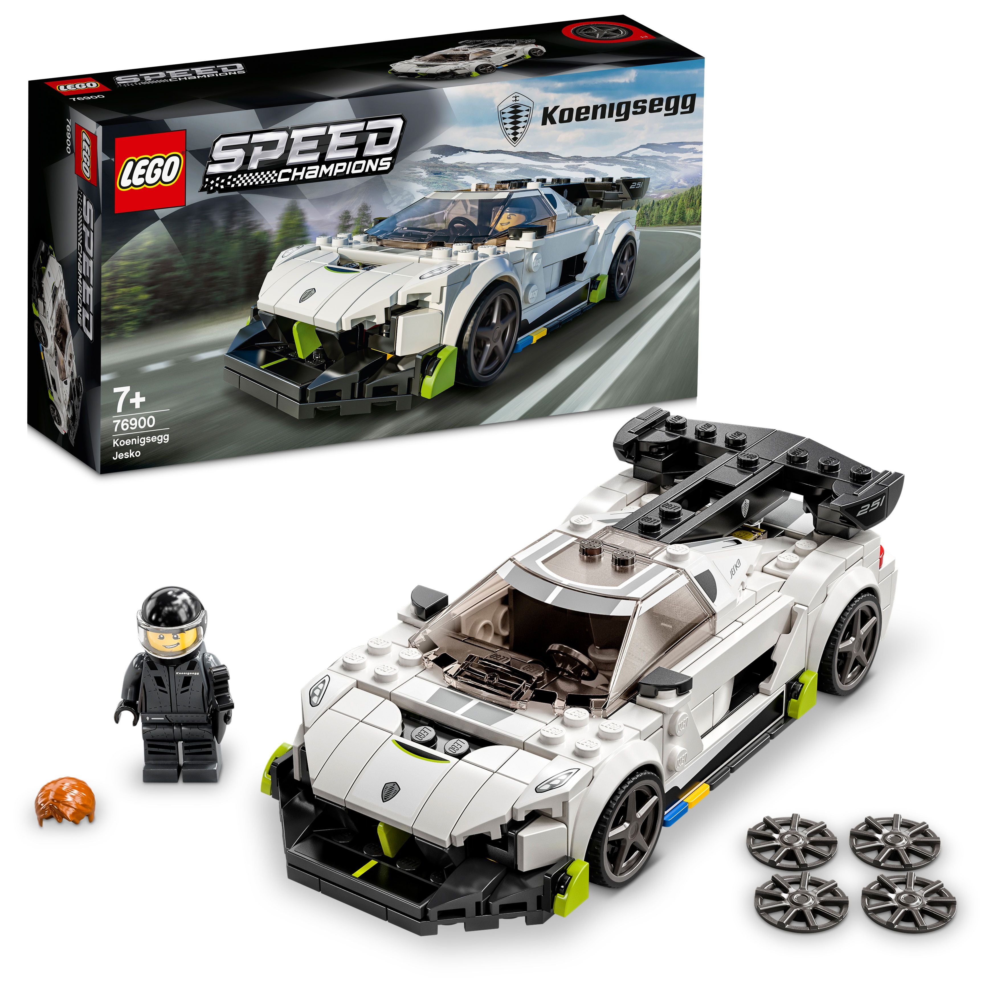 LEGO® Speed ​​Champions Koenigsegg Jesko (76900); Building set (280 pieces)