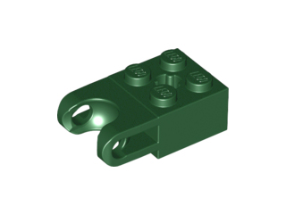 LEGO Technic Bricks - 2 x 2 with ball bearings and axle opening (straight fork)