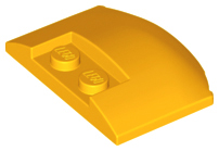 LEGO Plates (modified) - wedge 3 x 4 x 2/3 (triple curved)