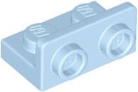 LEGO Plates (angle) - 1 x 2 to 1 x 2 (inverted)