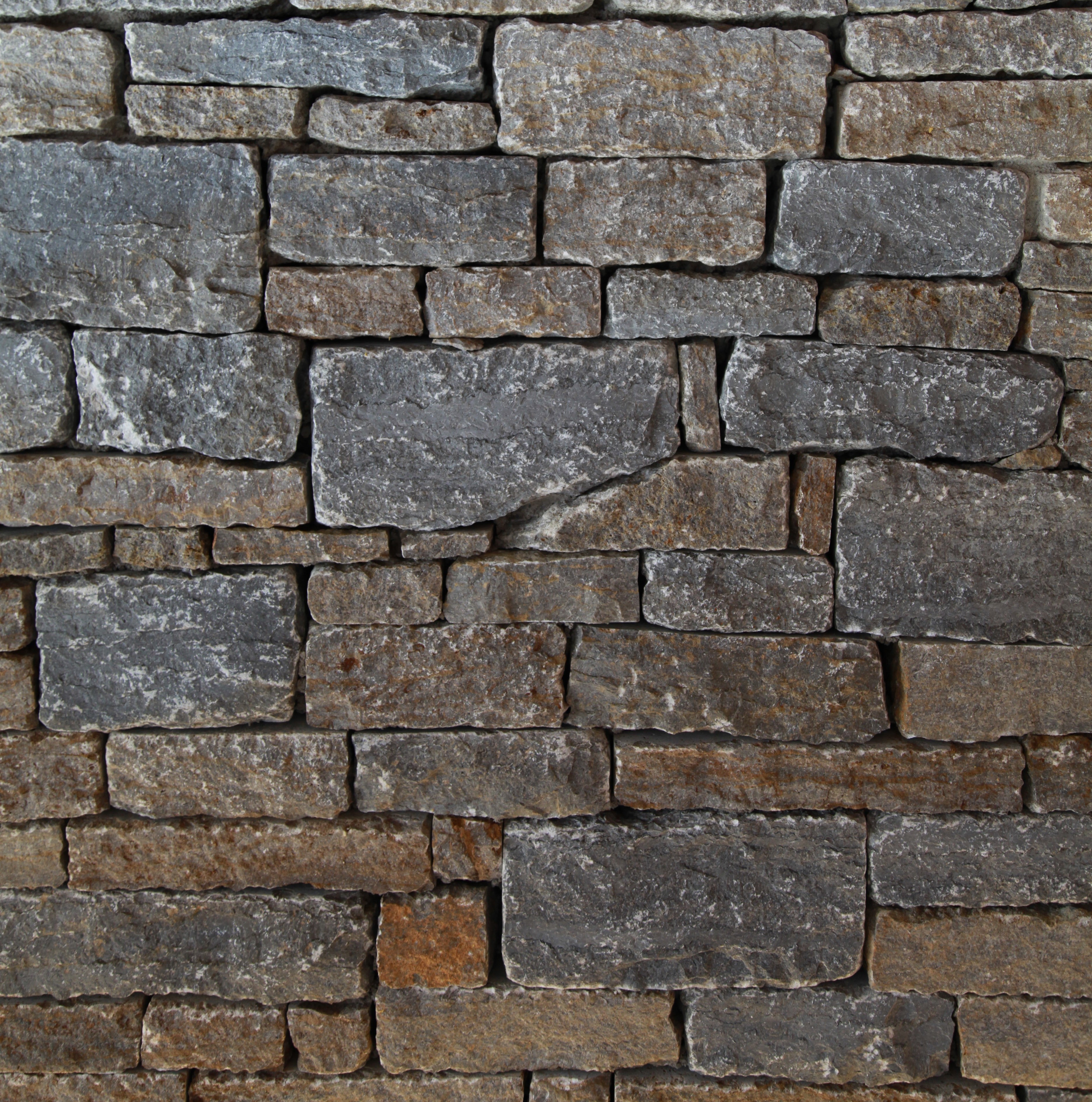 Real stone - shell limestone/crust wall stones, 960kg