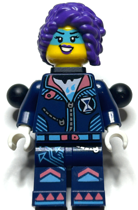 LEGO Minifigur Zoey - Backpack and Pins with Tow Ball – Dreamzzz (drm061) – neu
