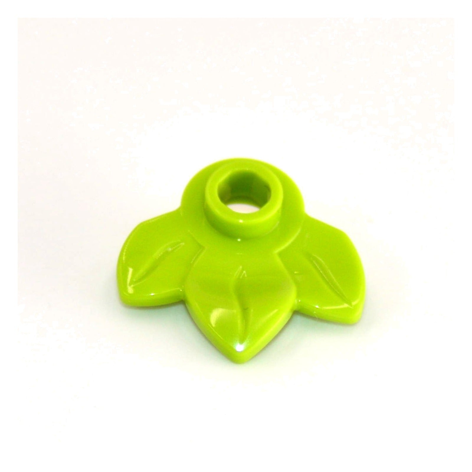 LEGO plant round plate 1 x 1 with 3 leaves (32607) - choice of colors - 24 colors