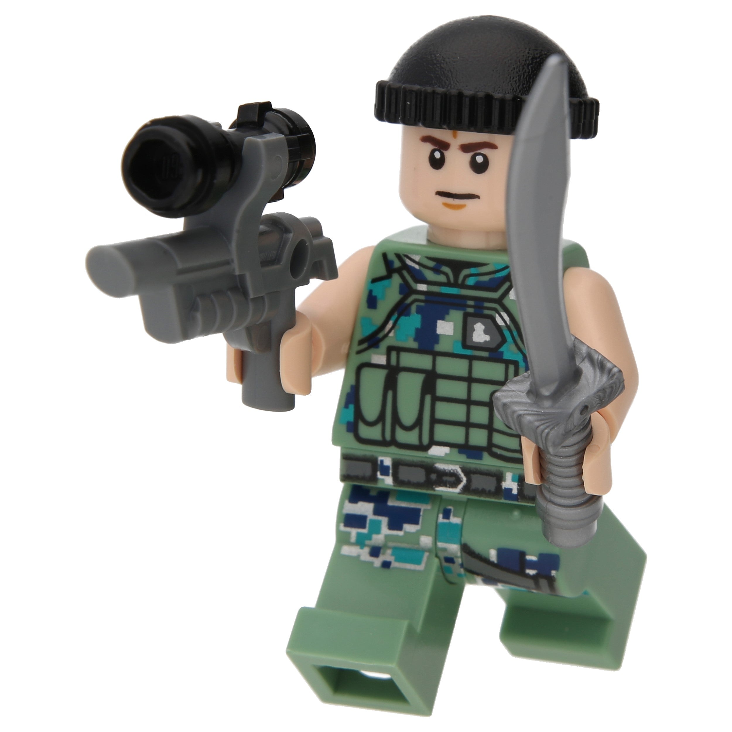 LEGO Avatar Minifigures - RDA Crab Suit Pilot with Weapon - avt017 - Avatar: The Way of Water