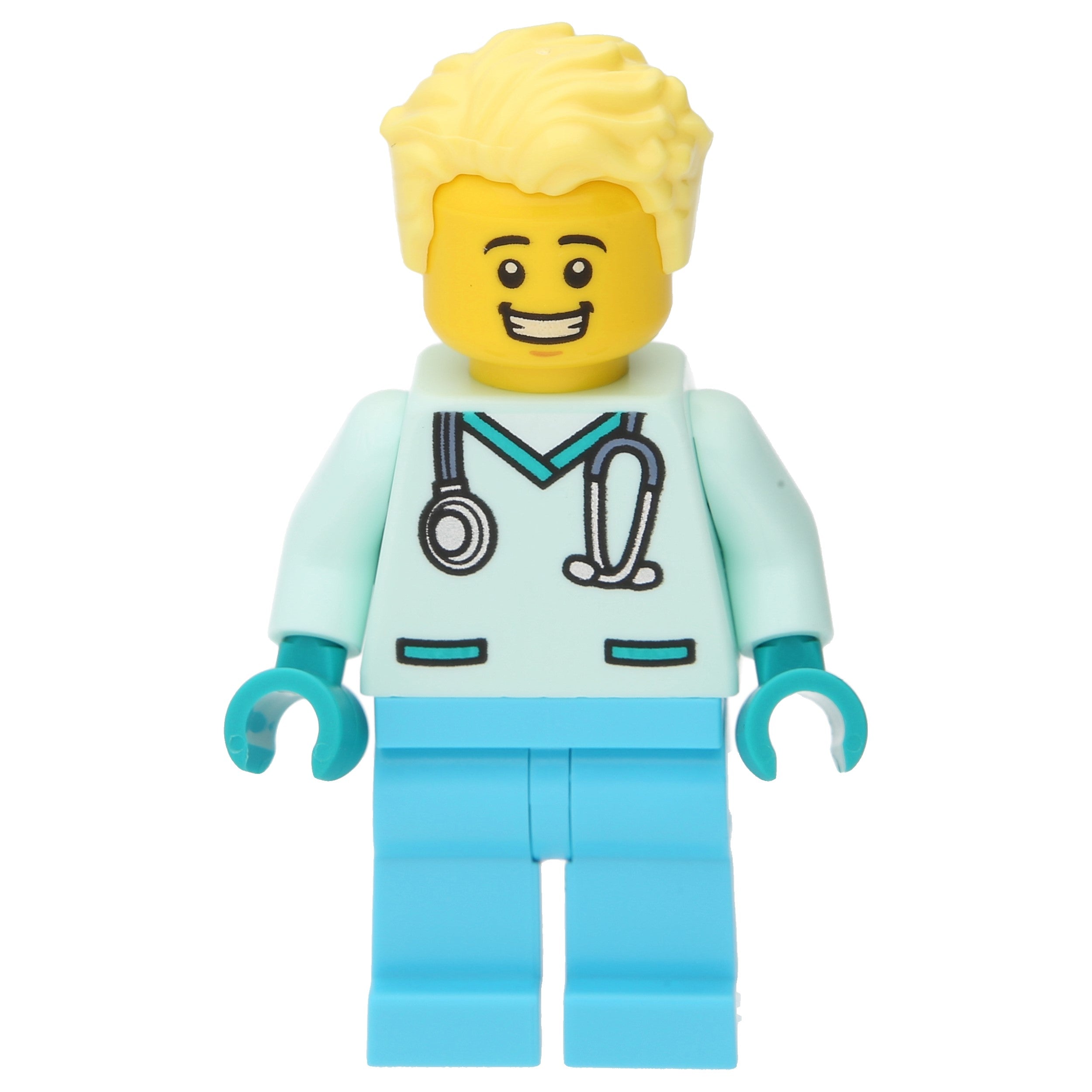 LEGO Ctiy Minifigur - Dr. Spetzel