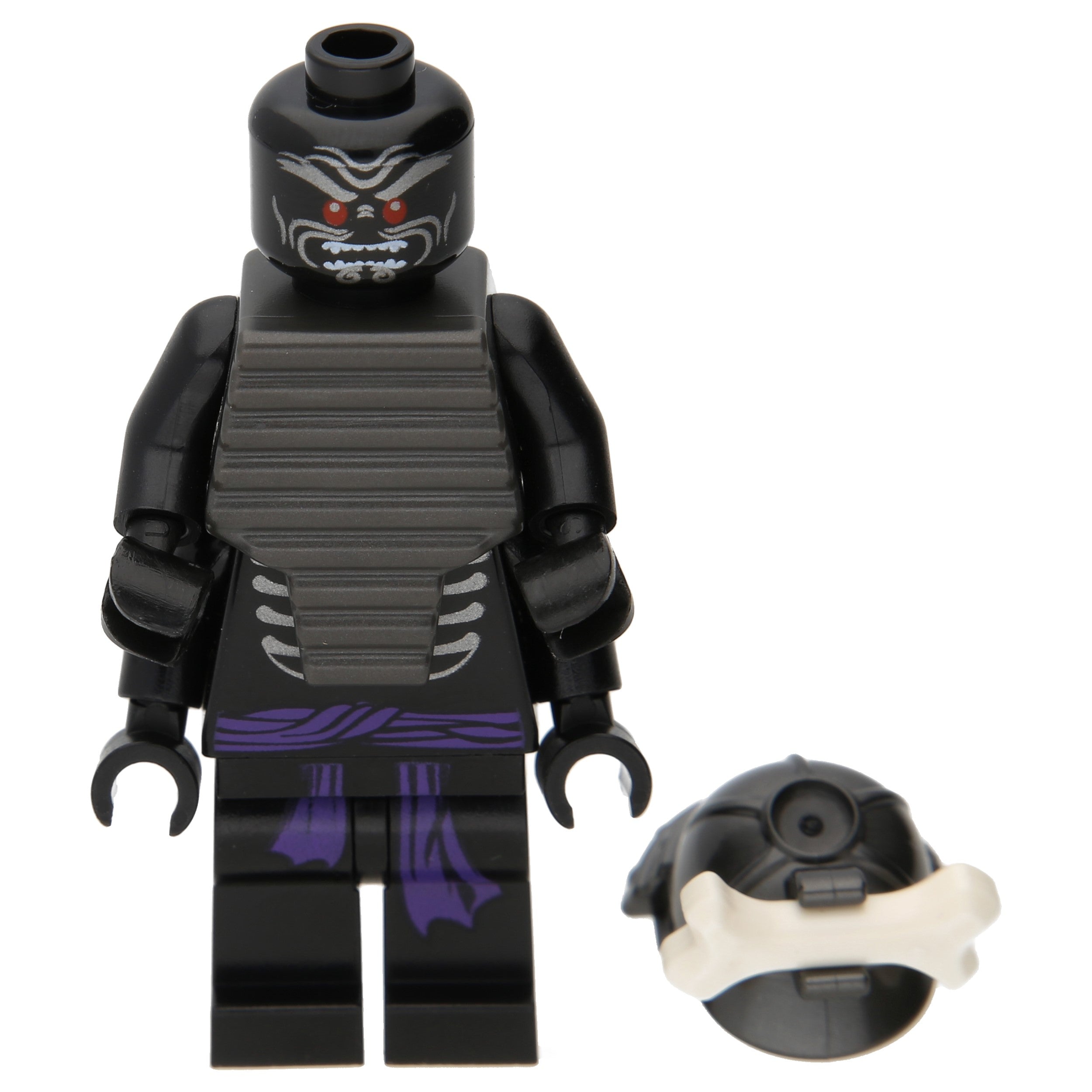 LEGO Ninjago Minifiguren - Lord Garmadon mit 4 Armen und Helm mit Knochen (Aufstieg der Schlangen)