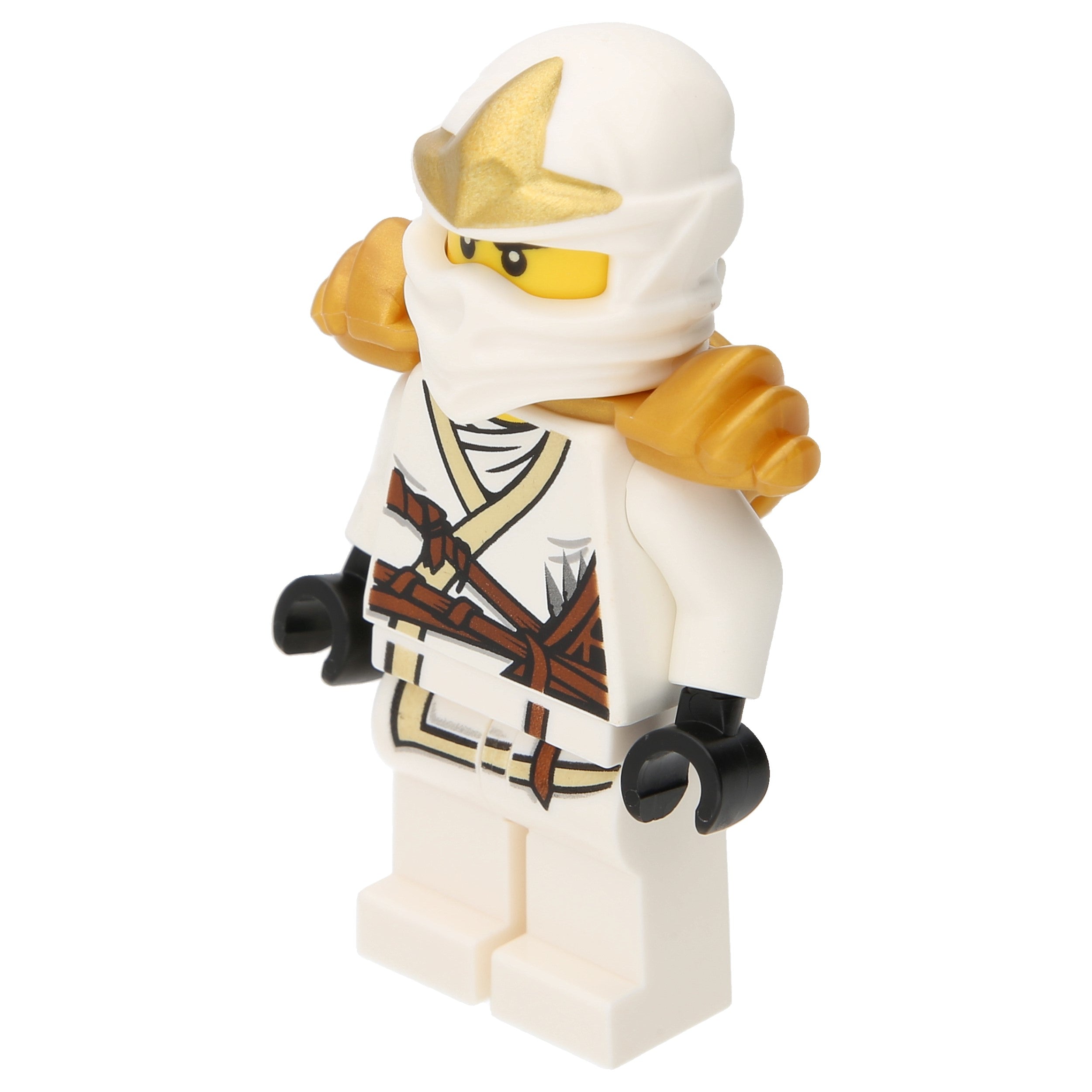 LEGO Ninjago Minifiguren - Zane ZX mit Schulterplatten