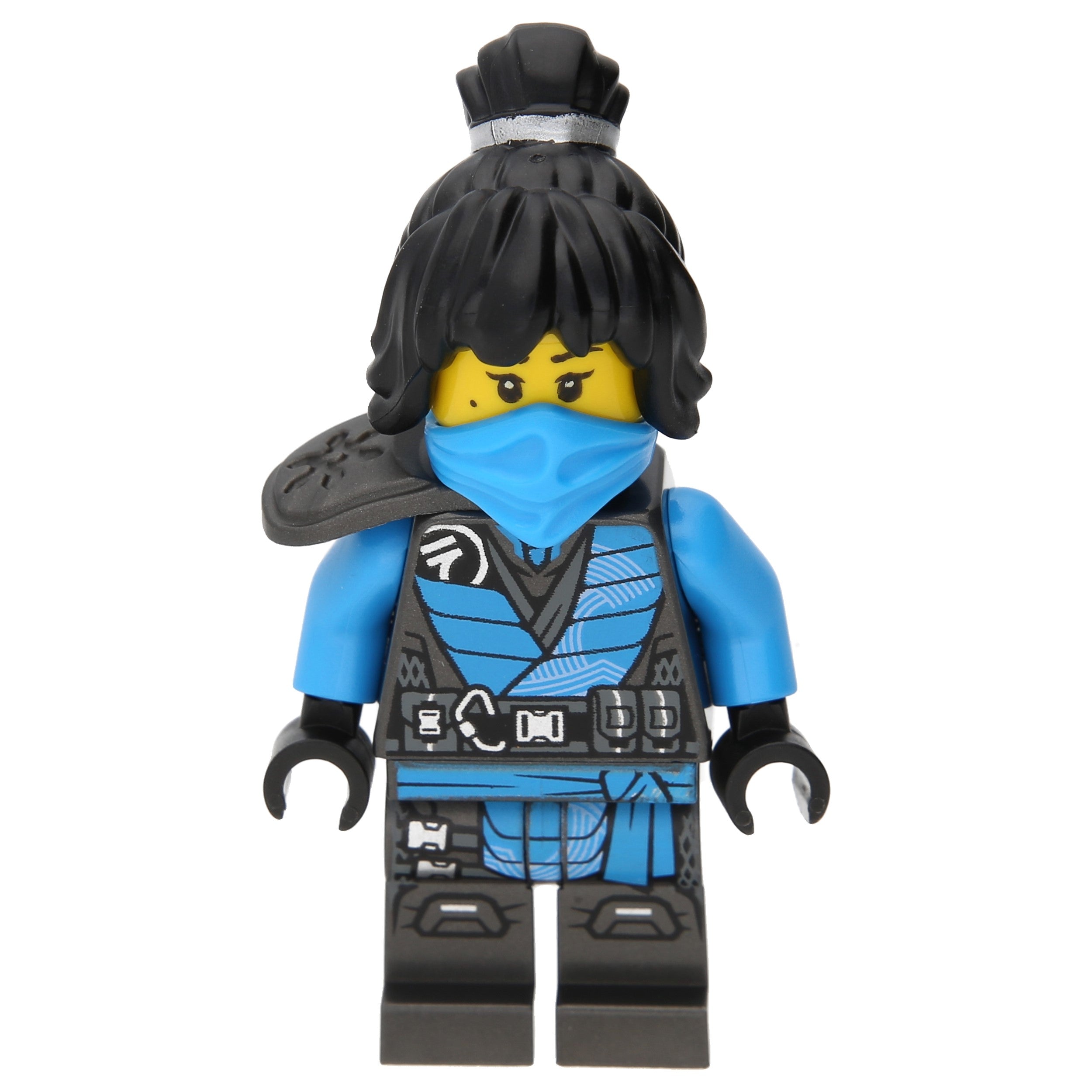 LEGO Ninjago Minifigure – Nya with shoulder plate, mask and hair (Secret of the Deep)