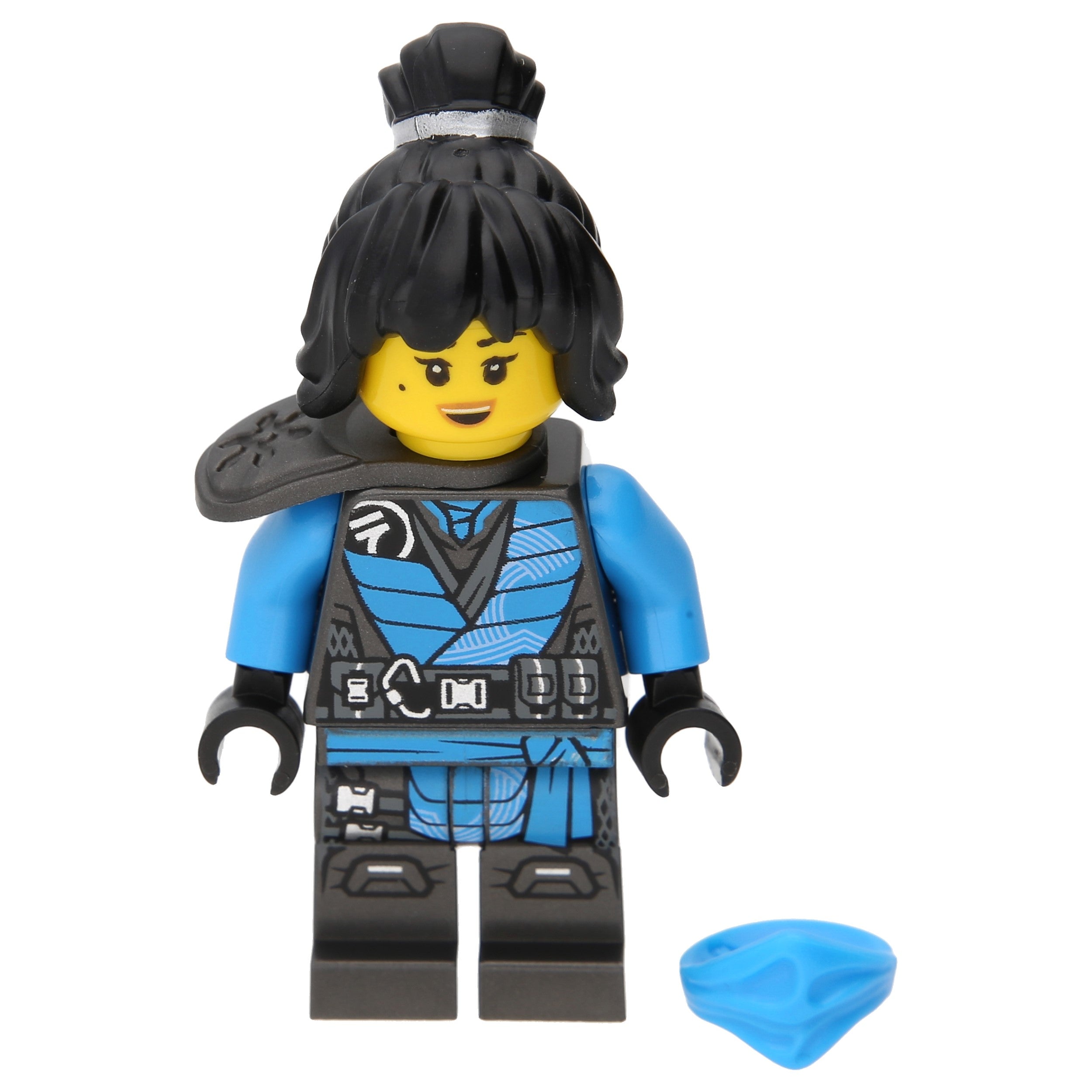 LEGO Ninjago Minifigure – Nya with shoulder plate, mask and hair (Secret of the Deep)