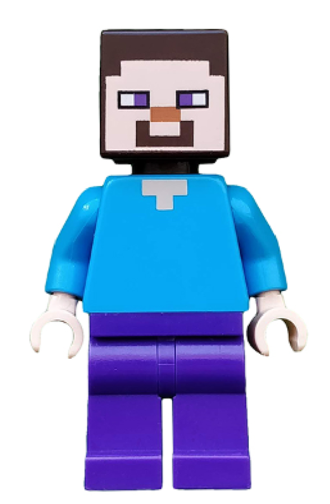 LEGO Minifigur Minecraft: Steve (min009) – neu