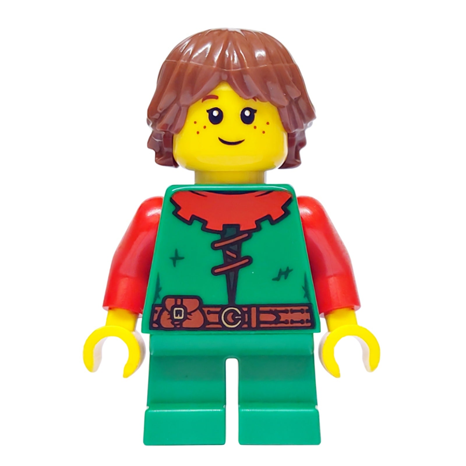 LEGO Minifigur Forest Stronghold Forestboy - Red (bdp174) – neu