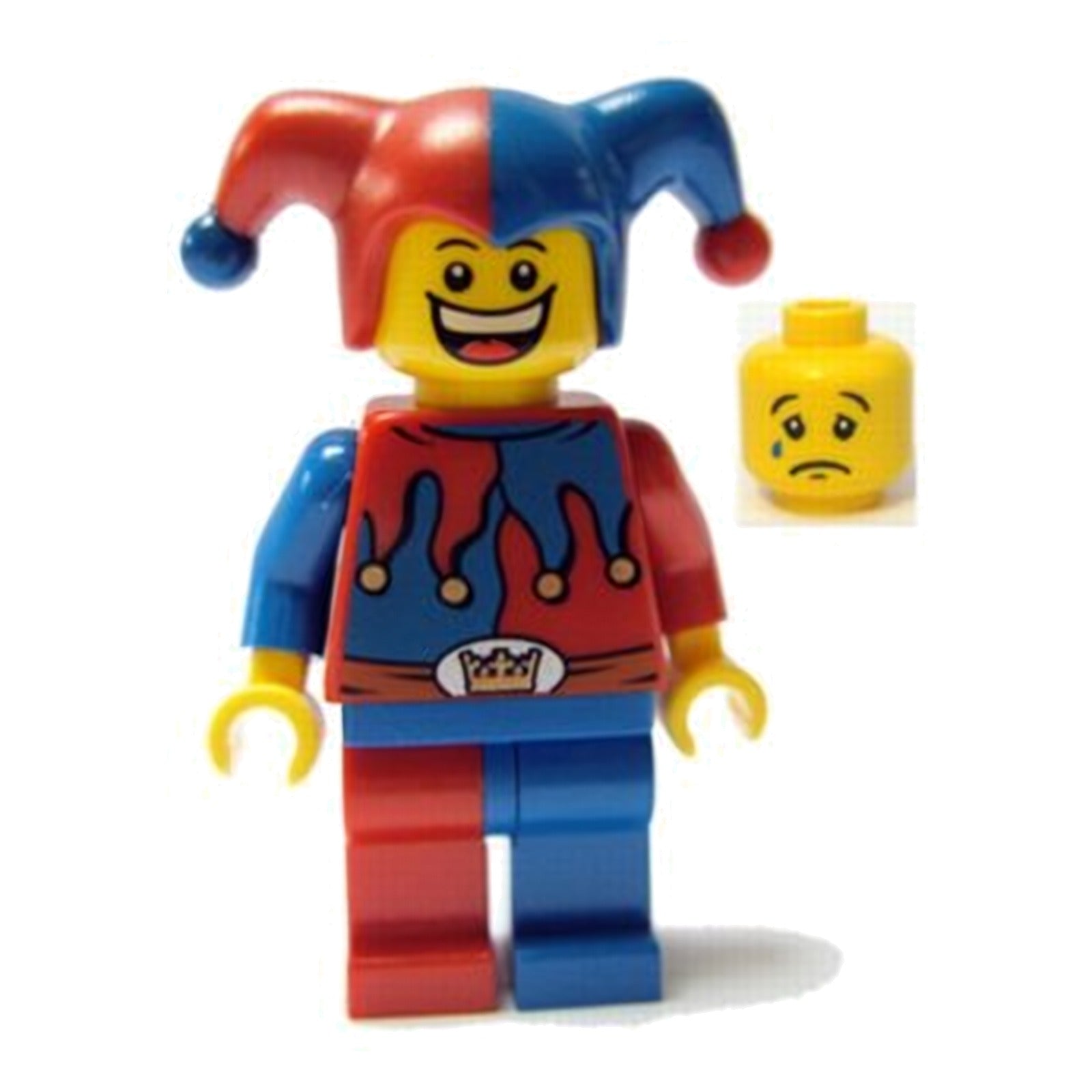 LEGO Minifigur Fantasy Era - Jester (Dual Sided Head) – Castle (cas403a) – neu