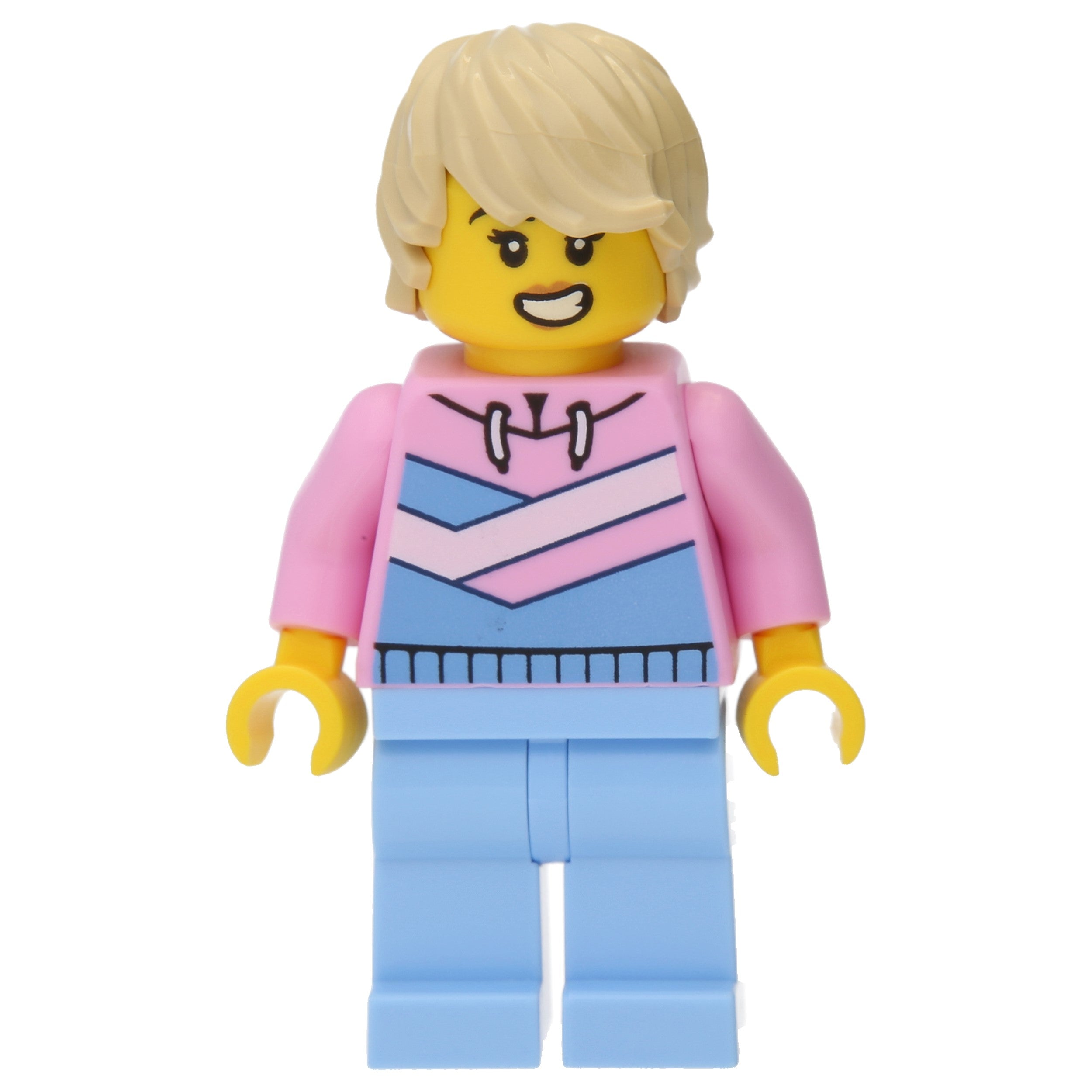 LEGO Minifigur Tuk Tuk Driver - Female, Bright Pink Hoodie, Bright (cty1642)