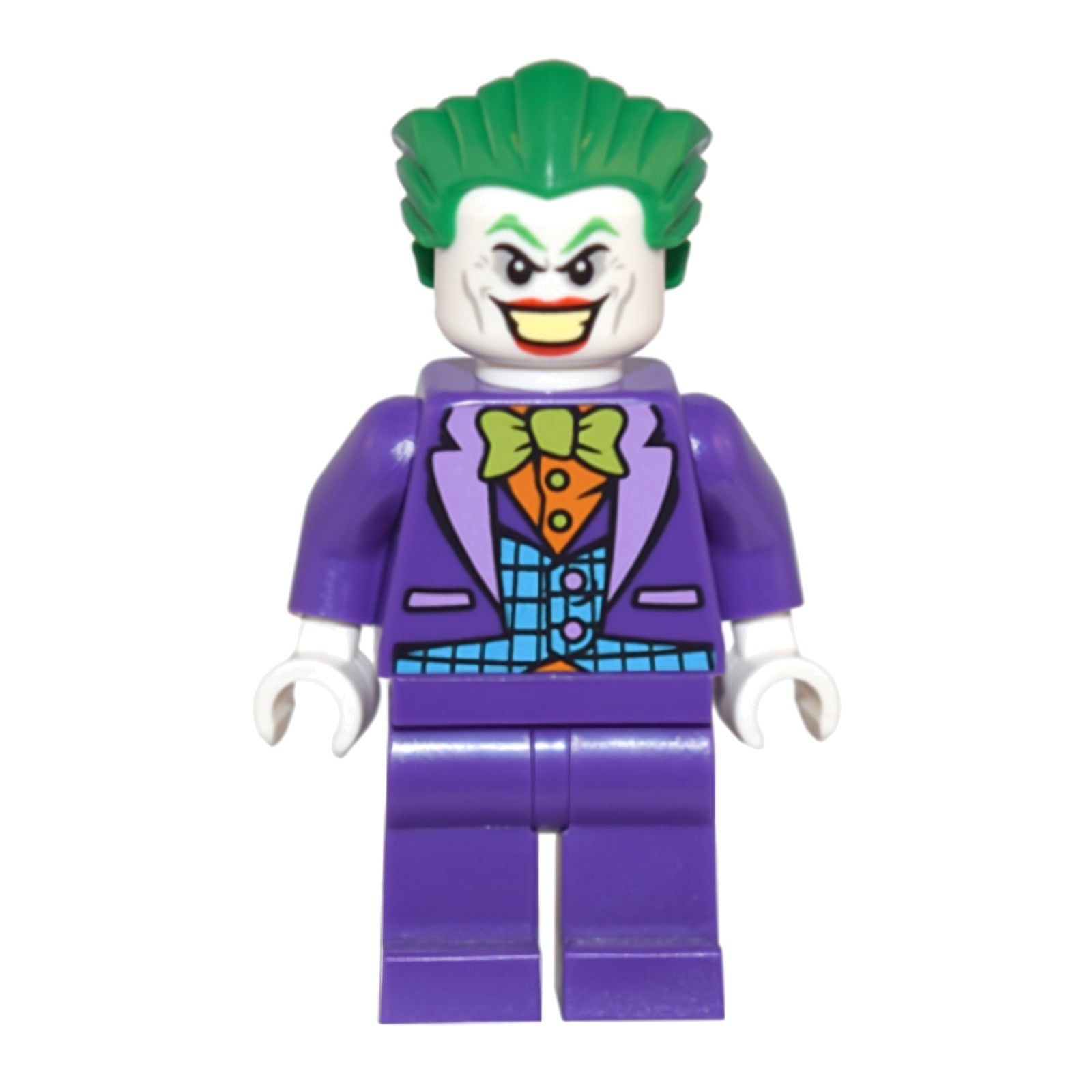 LEGO Minifigur The Joker - Medium Azure Vest, Lime Bow Tie, Large Smile (dim017)