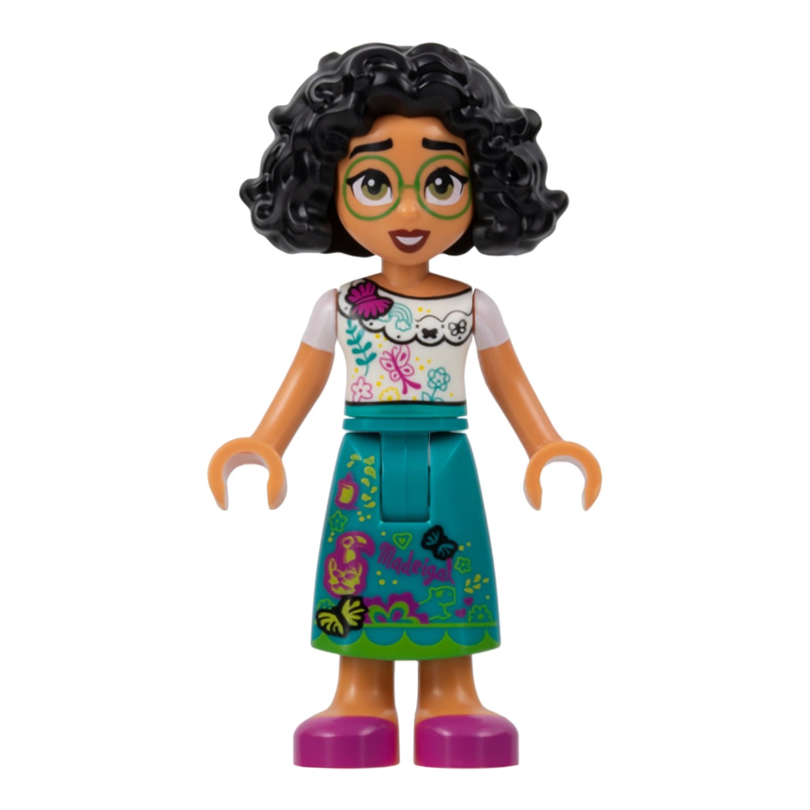 LEGO Minifigur Mirabel Madrigal - Bright Green Glasses – Disney (dis117) – neu