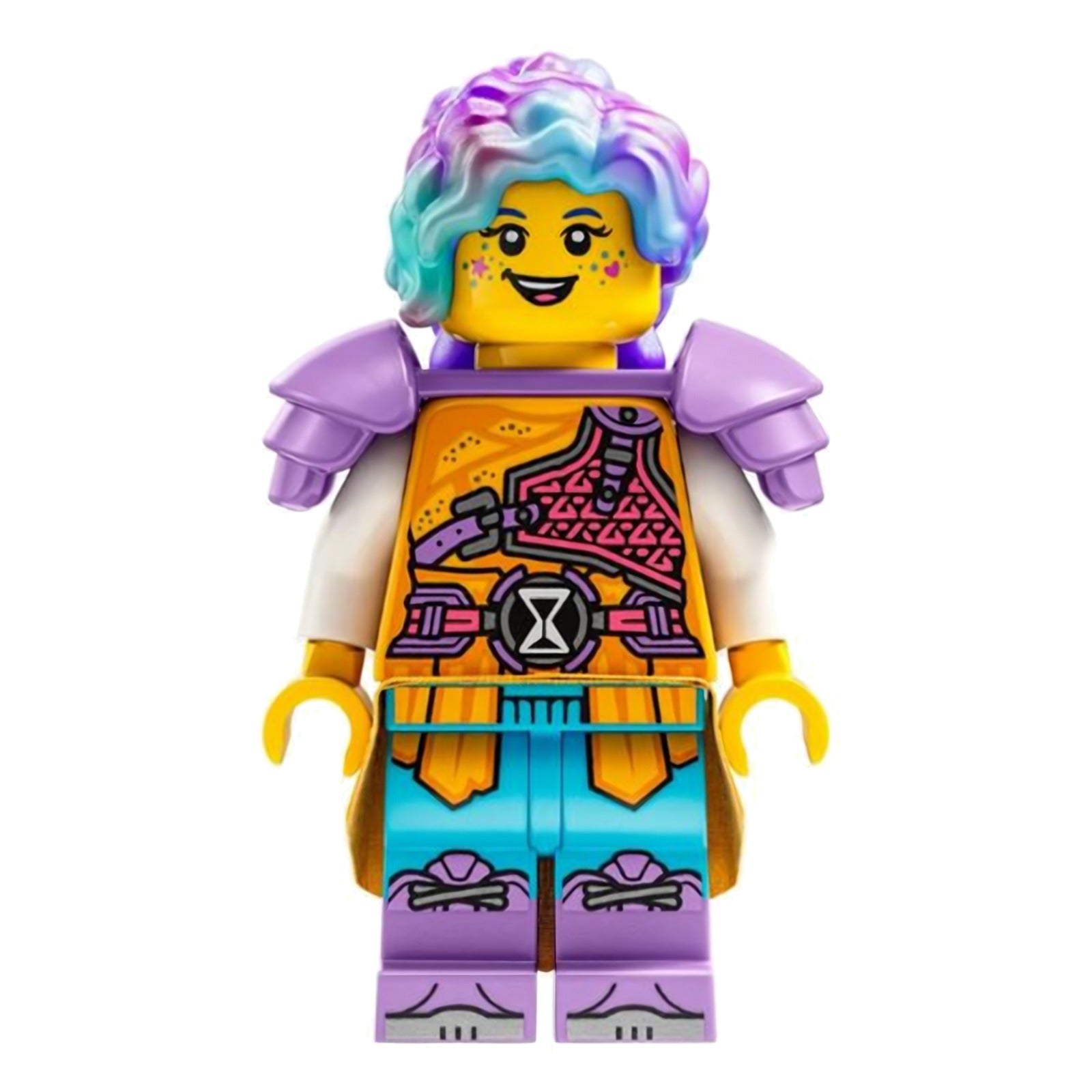 LEGO Minifigur Izzie (Isabel Christina Garcia) - Medium Lavender (drm030)