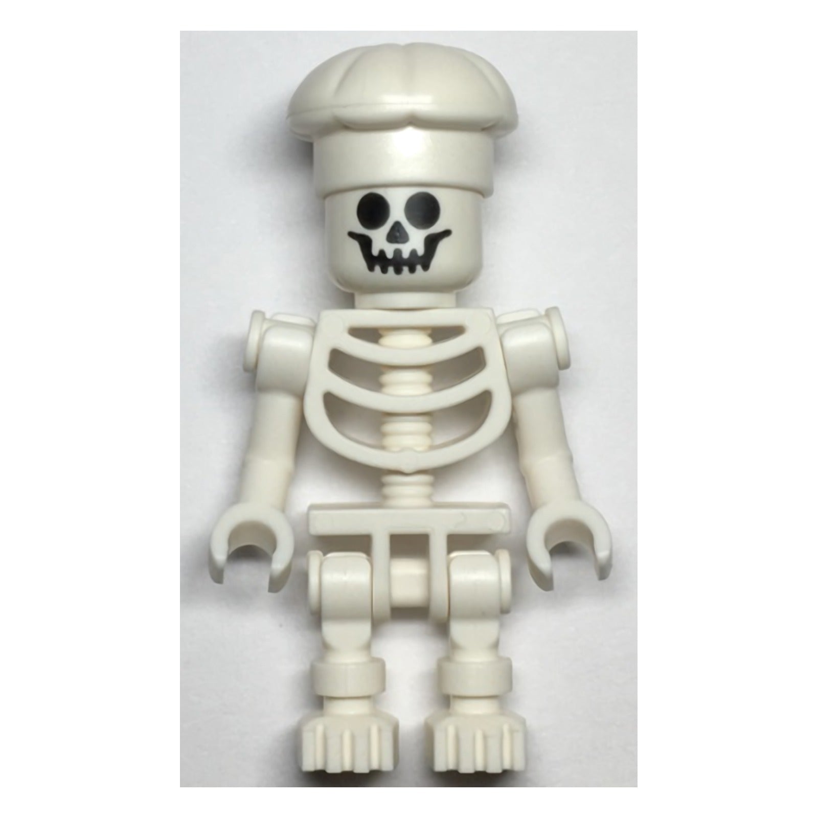 LEGO Minifigur Skeleton - Standard Skull, Bent Arms Vertical Grip (gen134)