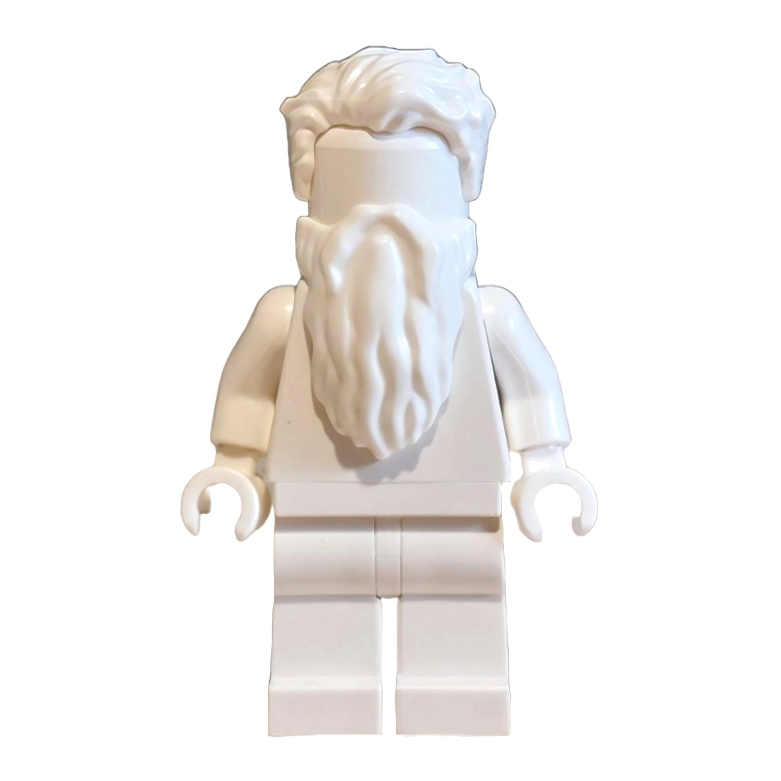 LEGO Minifigur Statue God Oceanus (Monochrome) (gen192) – neu