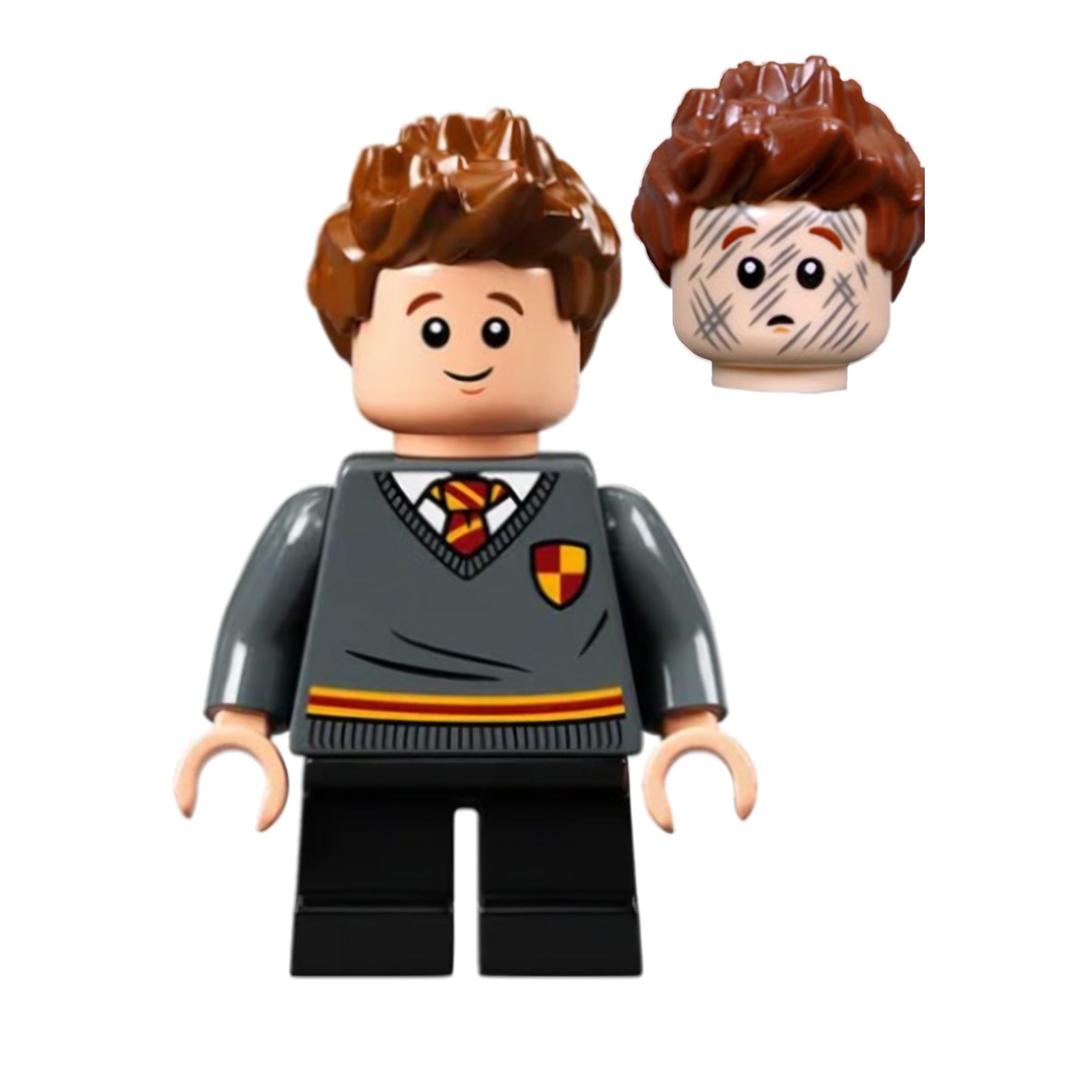 LEGO Minifigur Seamus Finnigan - Gryffindor Sweater with Crest, Black (hp268)