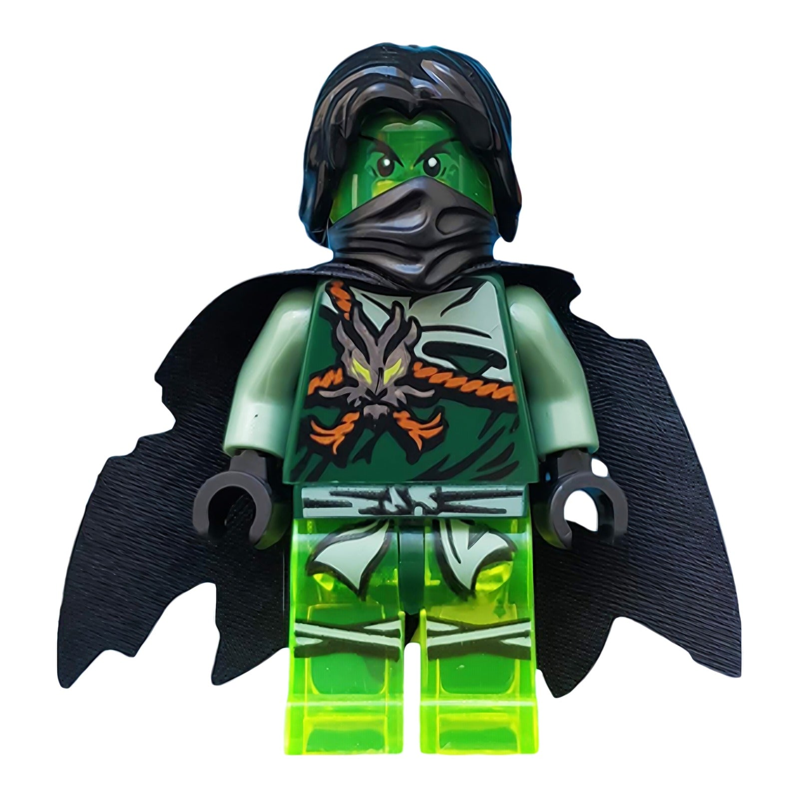 LEGO Minifigur Morro - Possession, Black Tattered Cape – Ninjago (njo0163) – neu