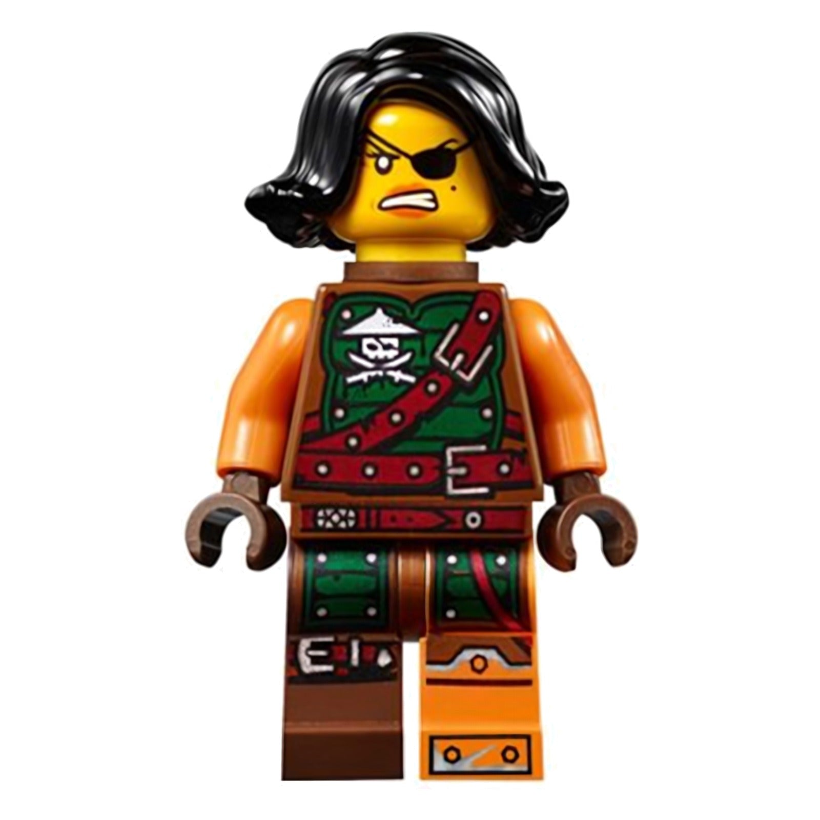 LEGO Minifigur Cyren - Belt Outfit, Scabbard – Ninjago (njo0211) – neu