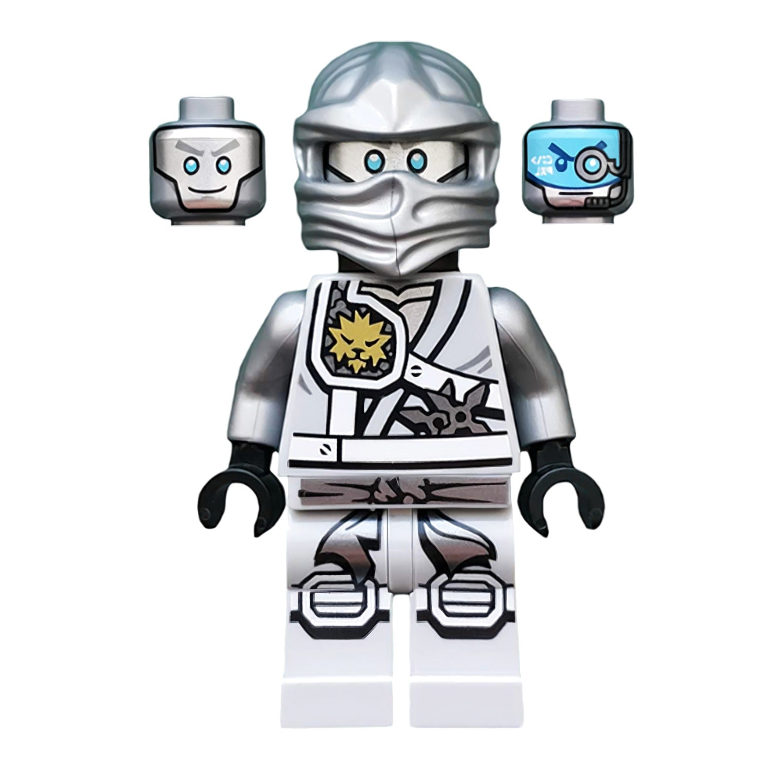 LEGO Minifigur Zane - Titanium Ninja Light Bluish Gray, Scabbard (njo0251) – neu