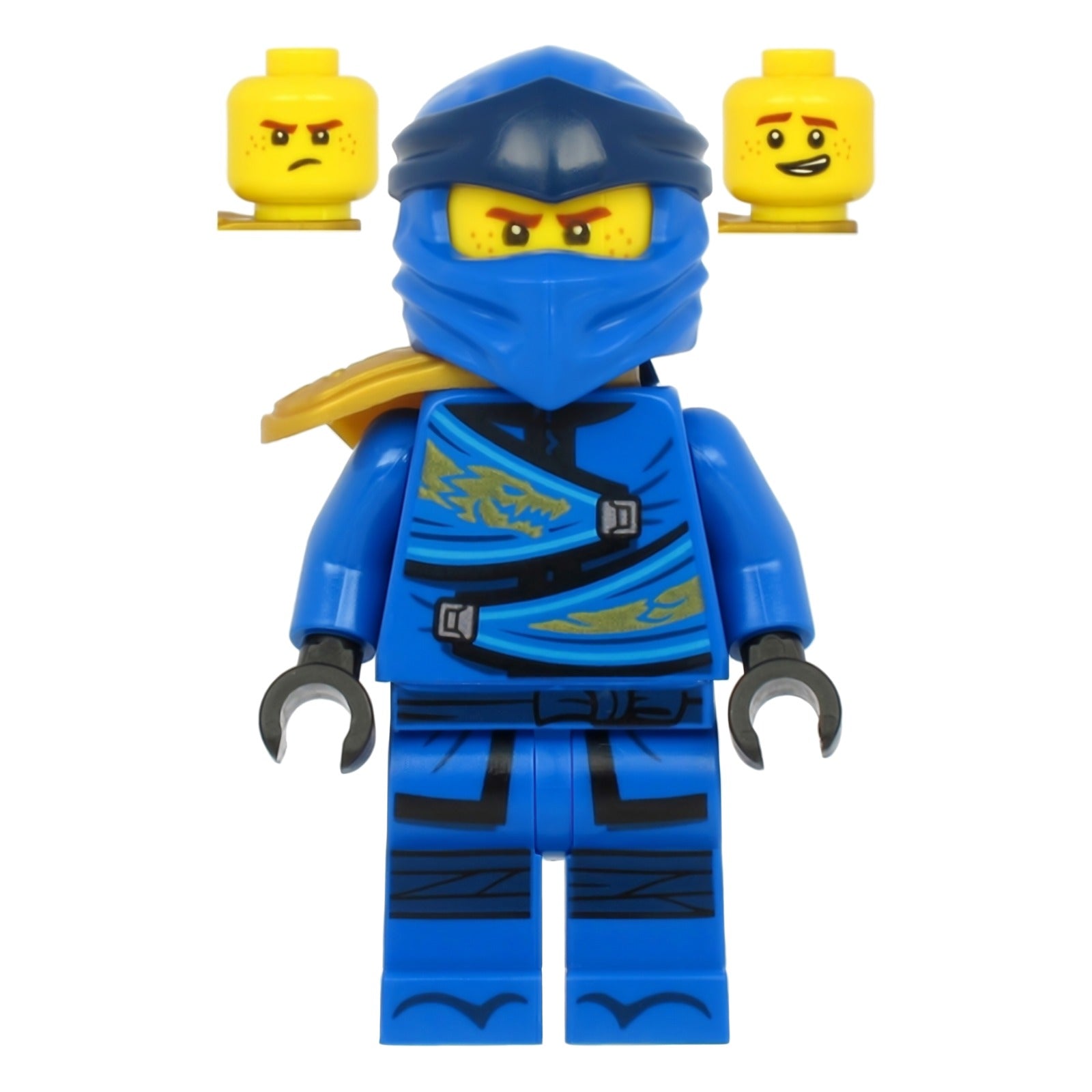 LEGO Minifigur Jay - Legacy, Pearl Gold Armor Shoulder Pad (njo0615) – neu
