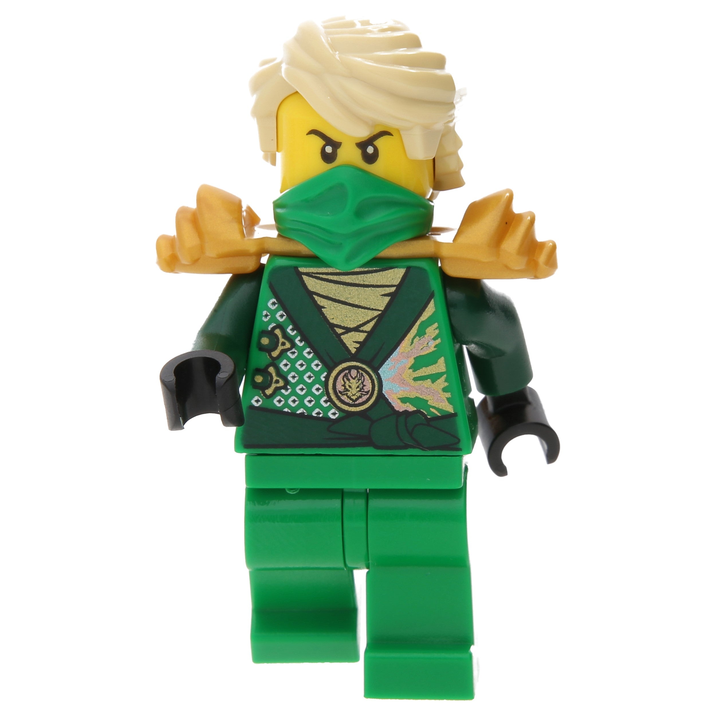 LEGO Ninjago Minifigur - Lloyd mit goldener Schulterrüstung (Rebooted)