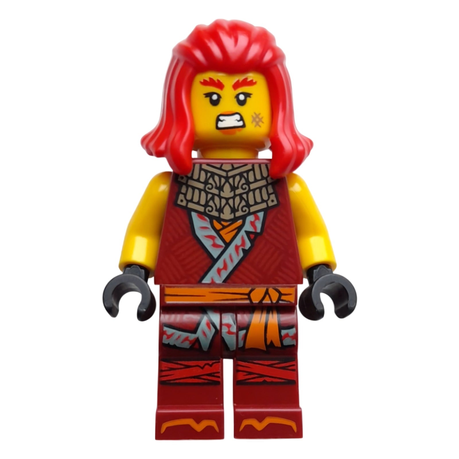 LEGO Minifigur Wyldfyre - Dark Red Tunic – Ninjago (njo0923) – neu