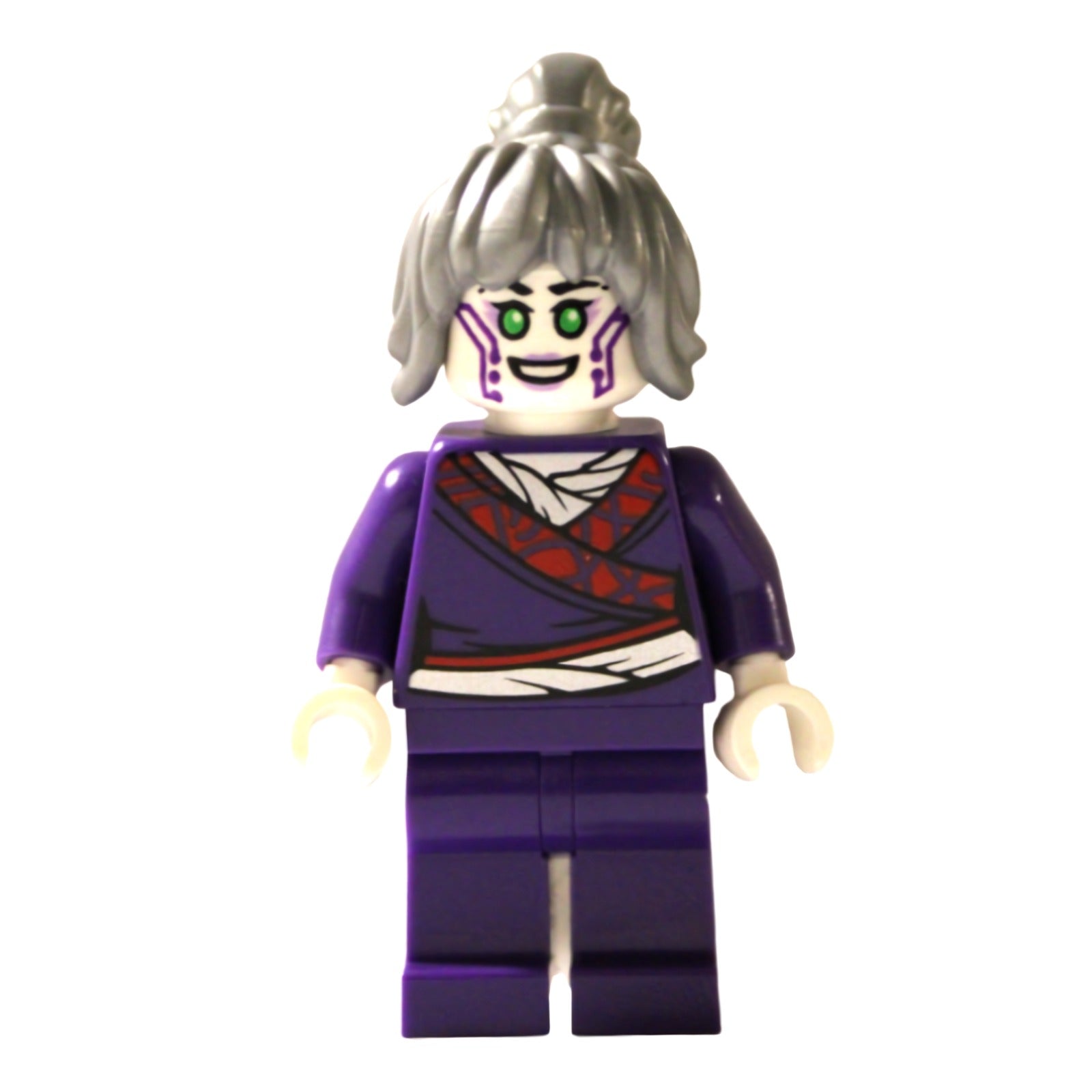 LEGO Minifigur Pixal / P.I.X.A.L. - Dark Purple Tunic (BAM) (njo1058) – neu