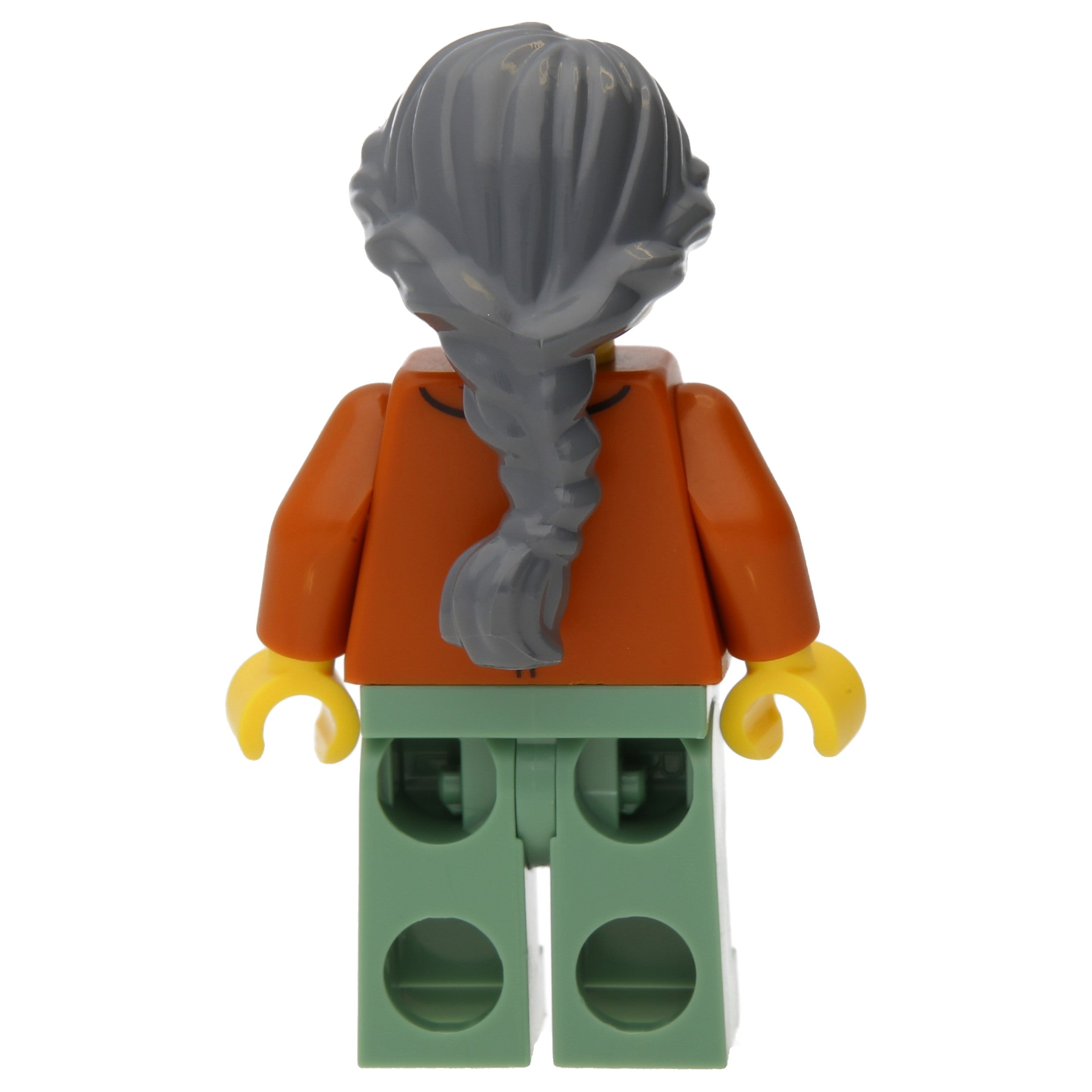 LEGO Minifigur Misako - Legacy, Dark Orange Jacket (njo665)