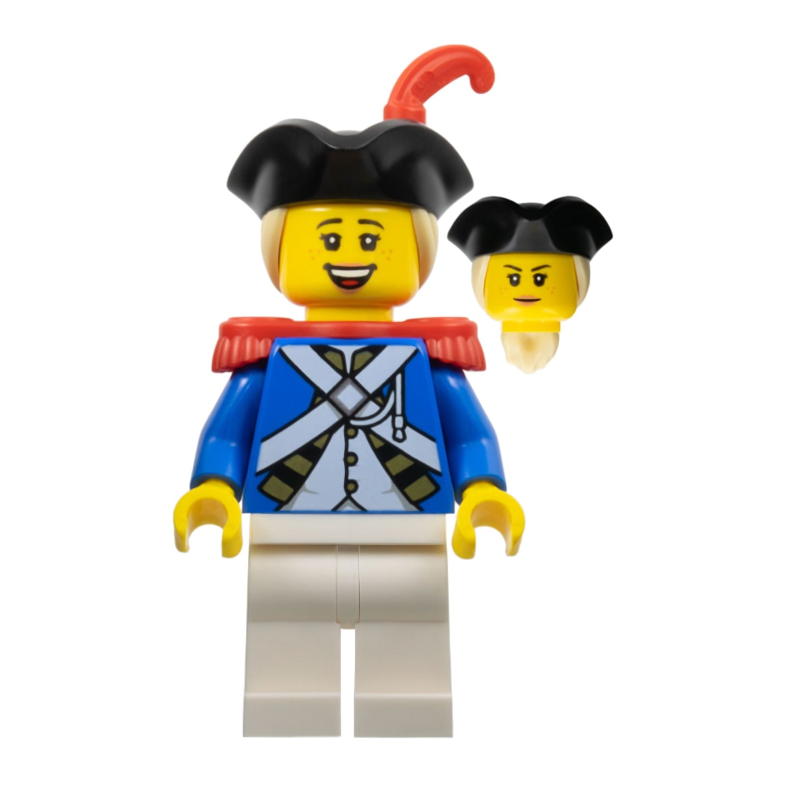 LEGO Minifigur Imperial Soldier IV - Officer, Female, Black Tricorne (pi188)