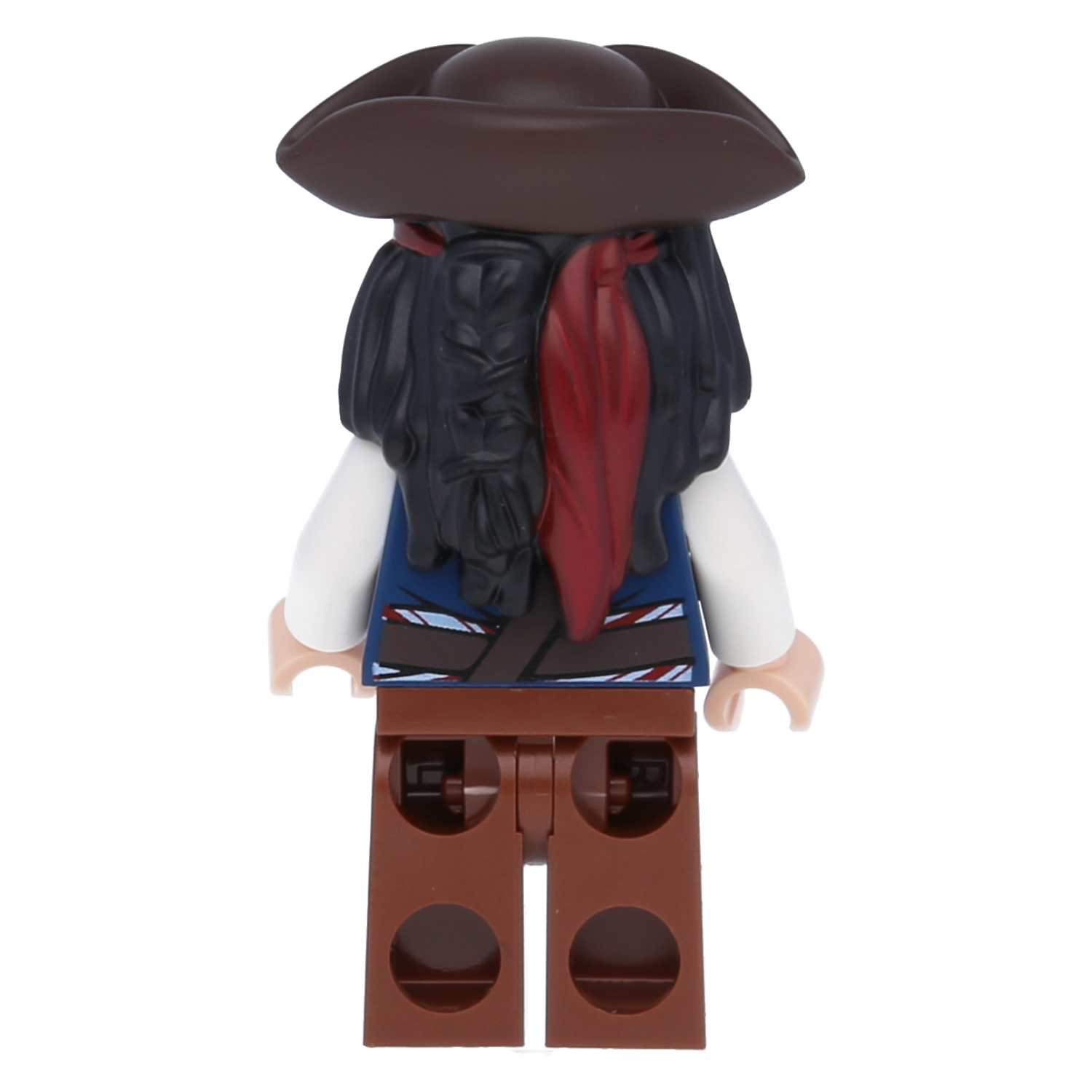 LEGO Pirates of the Caribbean Minifigure - Captain Jack Sparrow with three-master