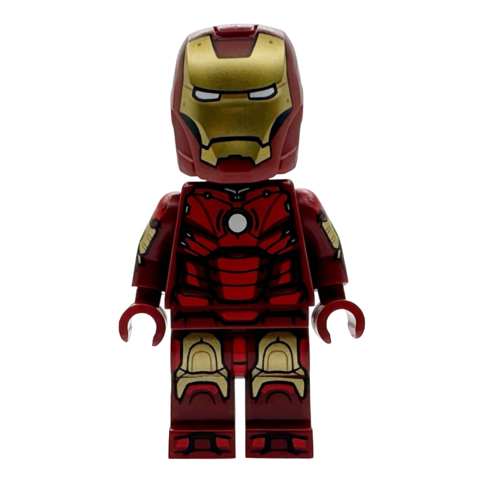 LEGO Minifigur Iron Man - Mark 3 Armor, Printed Arms (sh1097) – neu