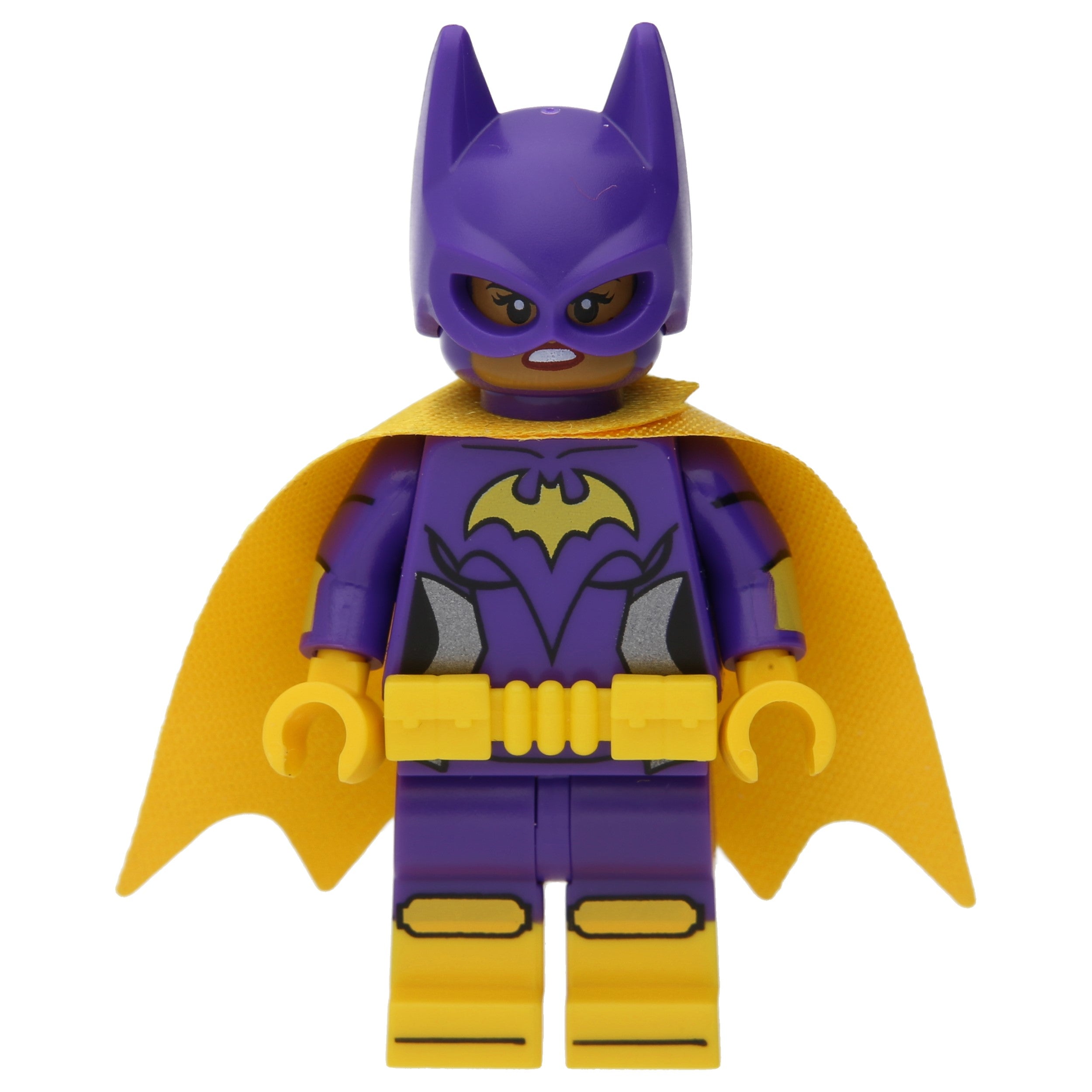 LEGO Minifigur Batgirl mit einem gelben Cape und 2 Gesichtern (sh0305) – neu