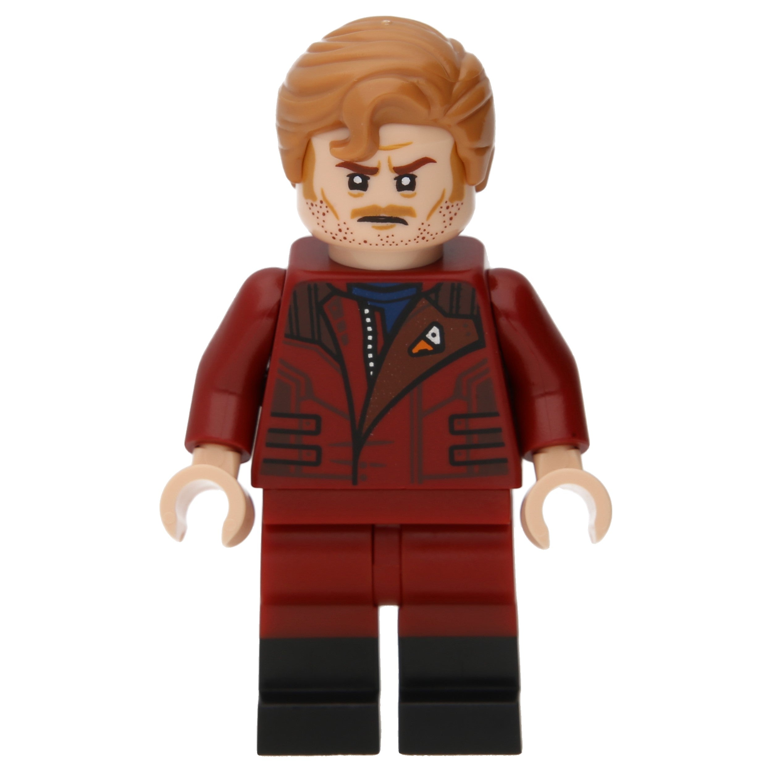 LEGO Minifigur Marvel Guardians oft he Galaxy Star Lord mit schwarzen (sh0744)