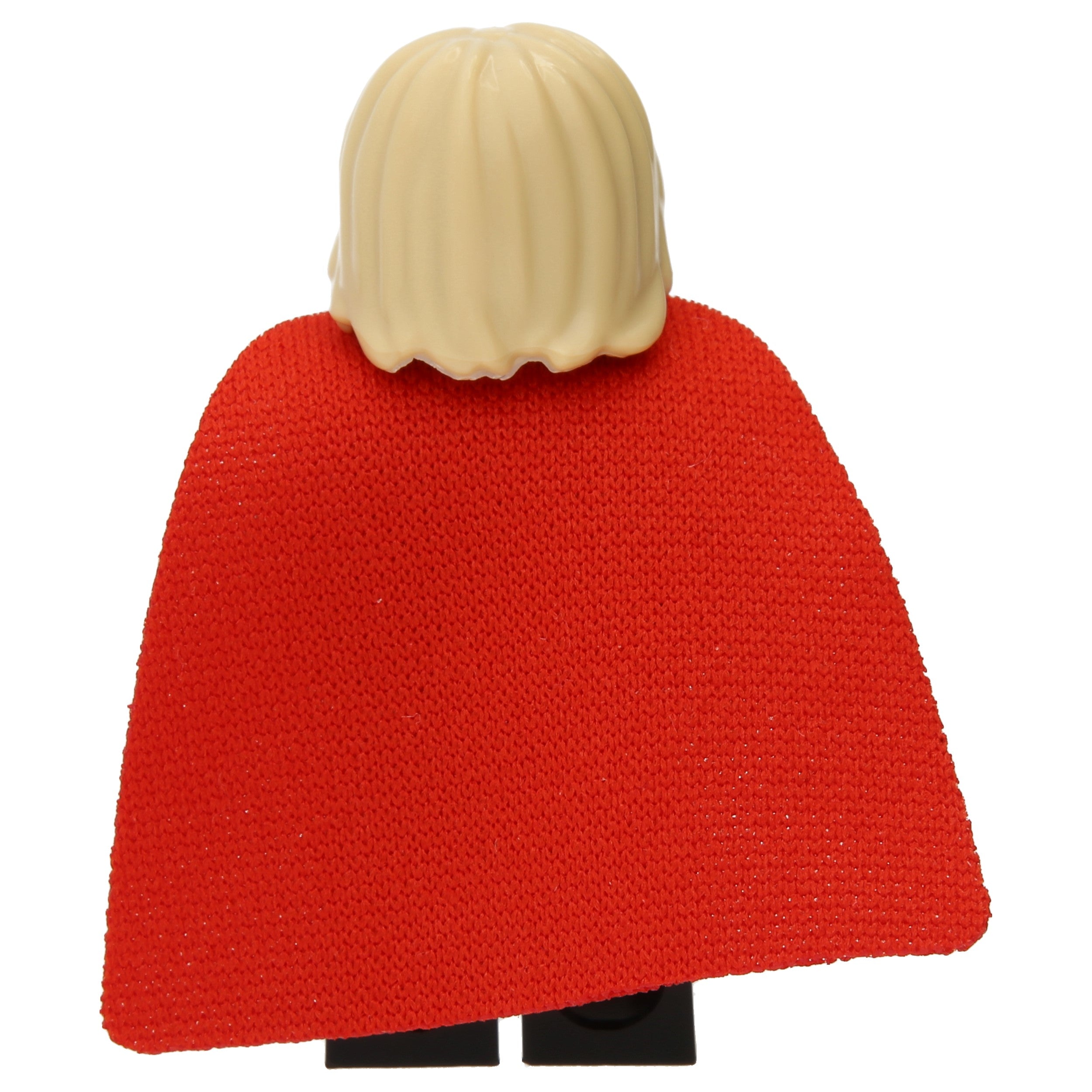 LEGO Minifigur Thor - Spongy Cape with Single Hole, Black Legs (sh0804) – neu