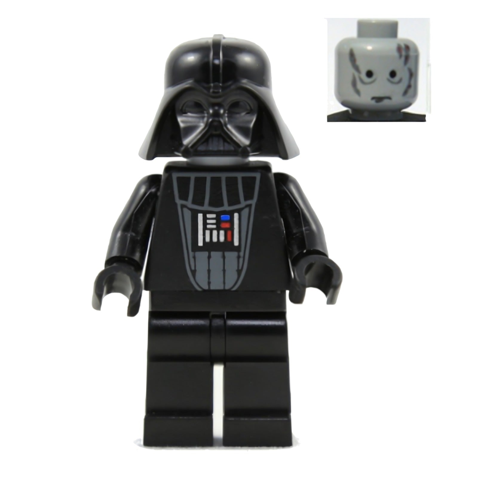 LEGO Minifigur Darth Vader (Episode 3 without Cape) – Star Wars (sw0138) – neu