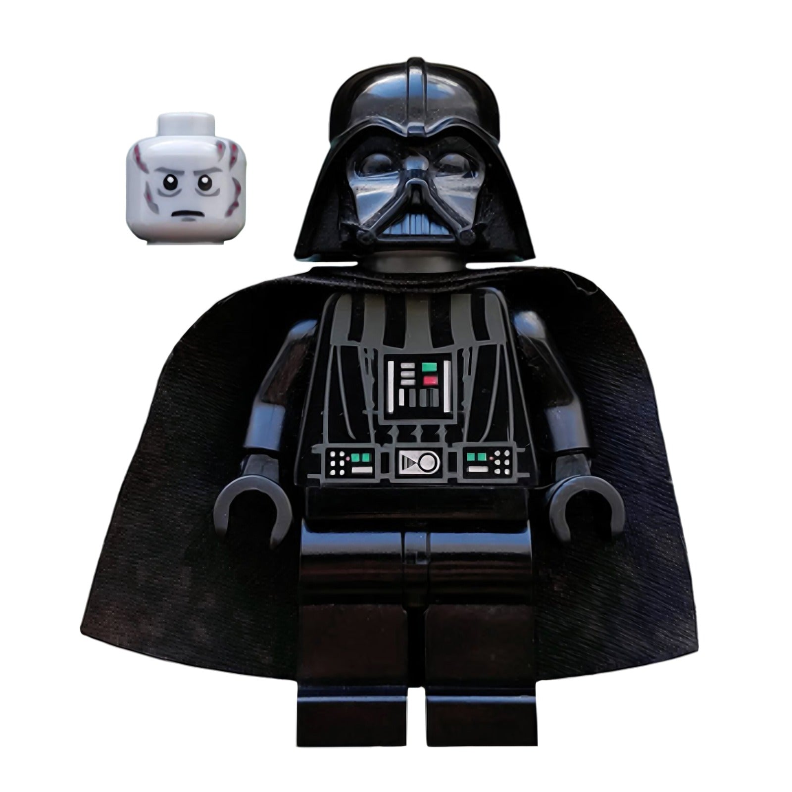 LEGO Minifigur Darth Vader (White Pupils) – Star Wars (sw0277) – neu