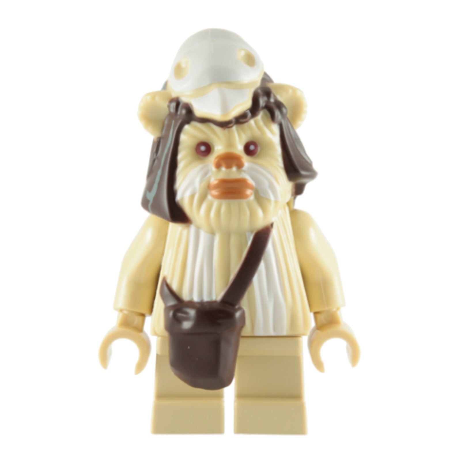 LEGO Minifigur Logray (Ewok) – Star Wars (sw0338) – neu