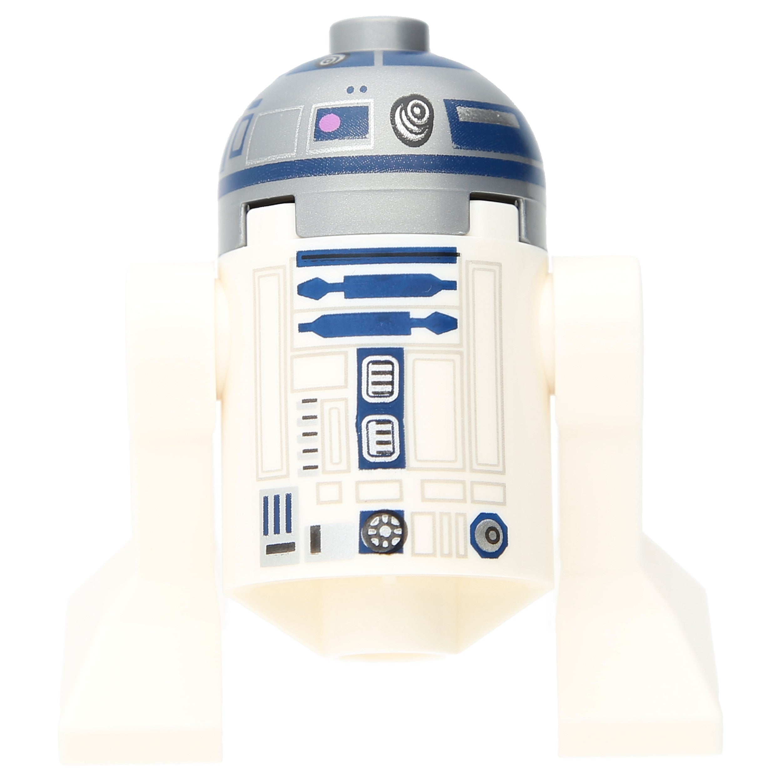 LEGO Star Wars Minifigure - Astromech Druid R2D2 (Medium Lavender polka dot)