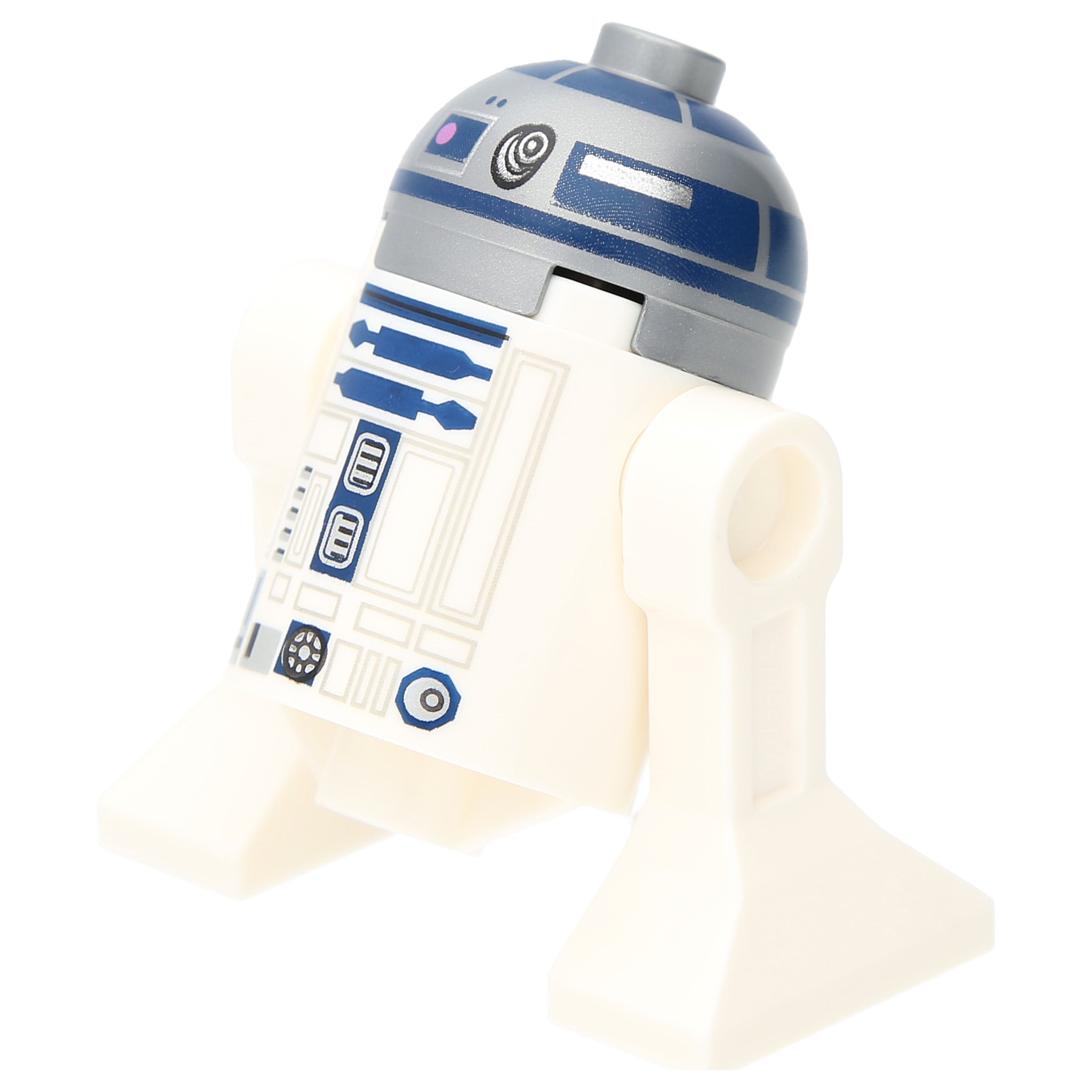 LEGO Star Wars Minifigure - Astromech Druid R2D2 (Medium Lavender polka dot)