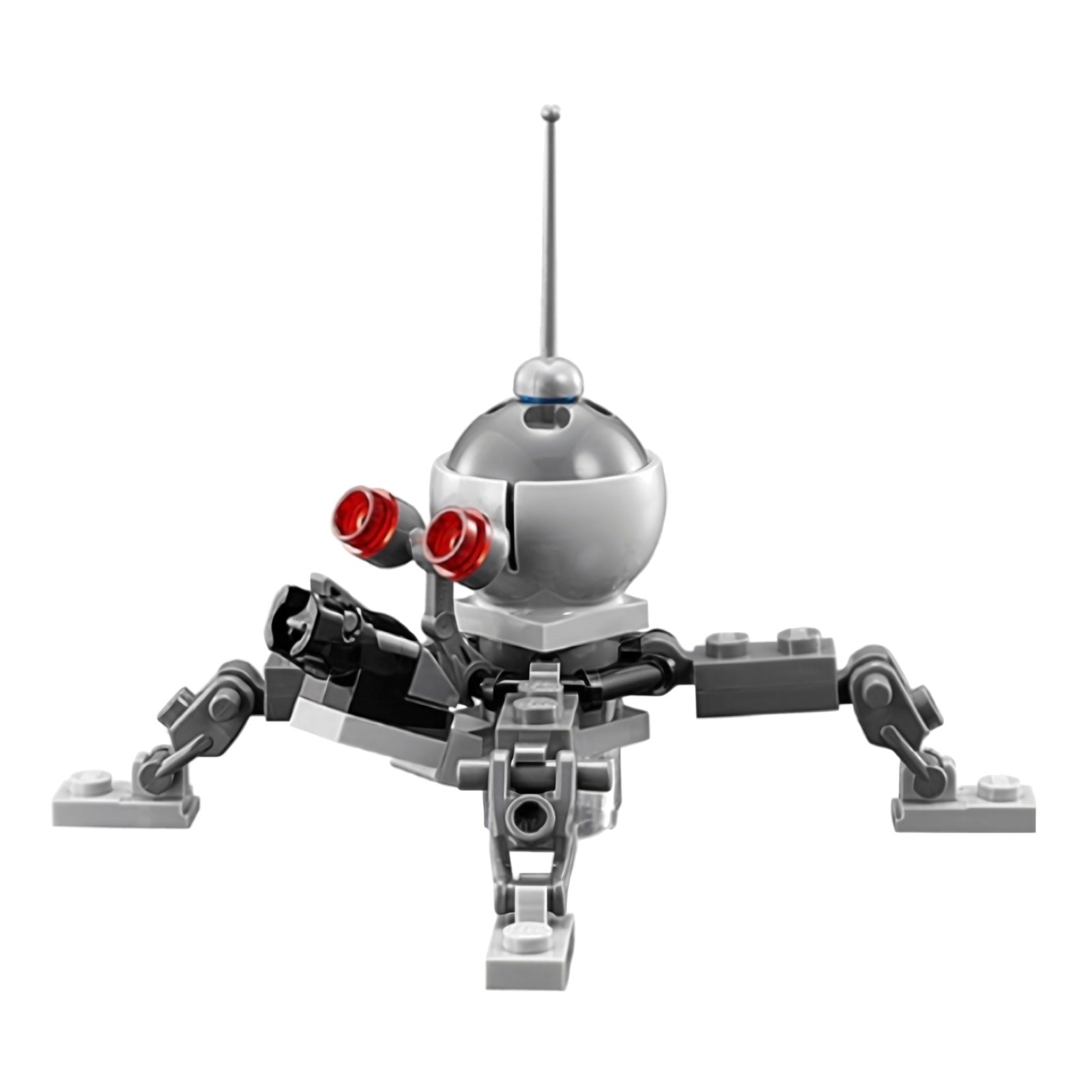 LEGO Minifigur Dwarf Spider Droid - Dark Bluish Gray Dome, Mini (sw0966)