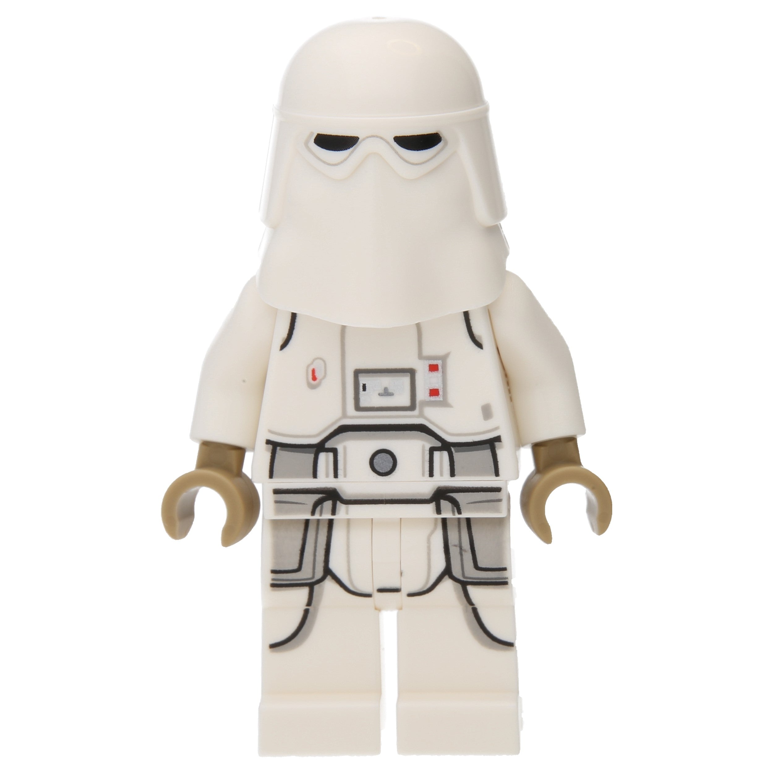LEGO Minifigur Snowtrooper, Printed Legs, Dark Tan Hands, Cheek Lines (sw1181)