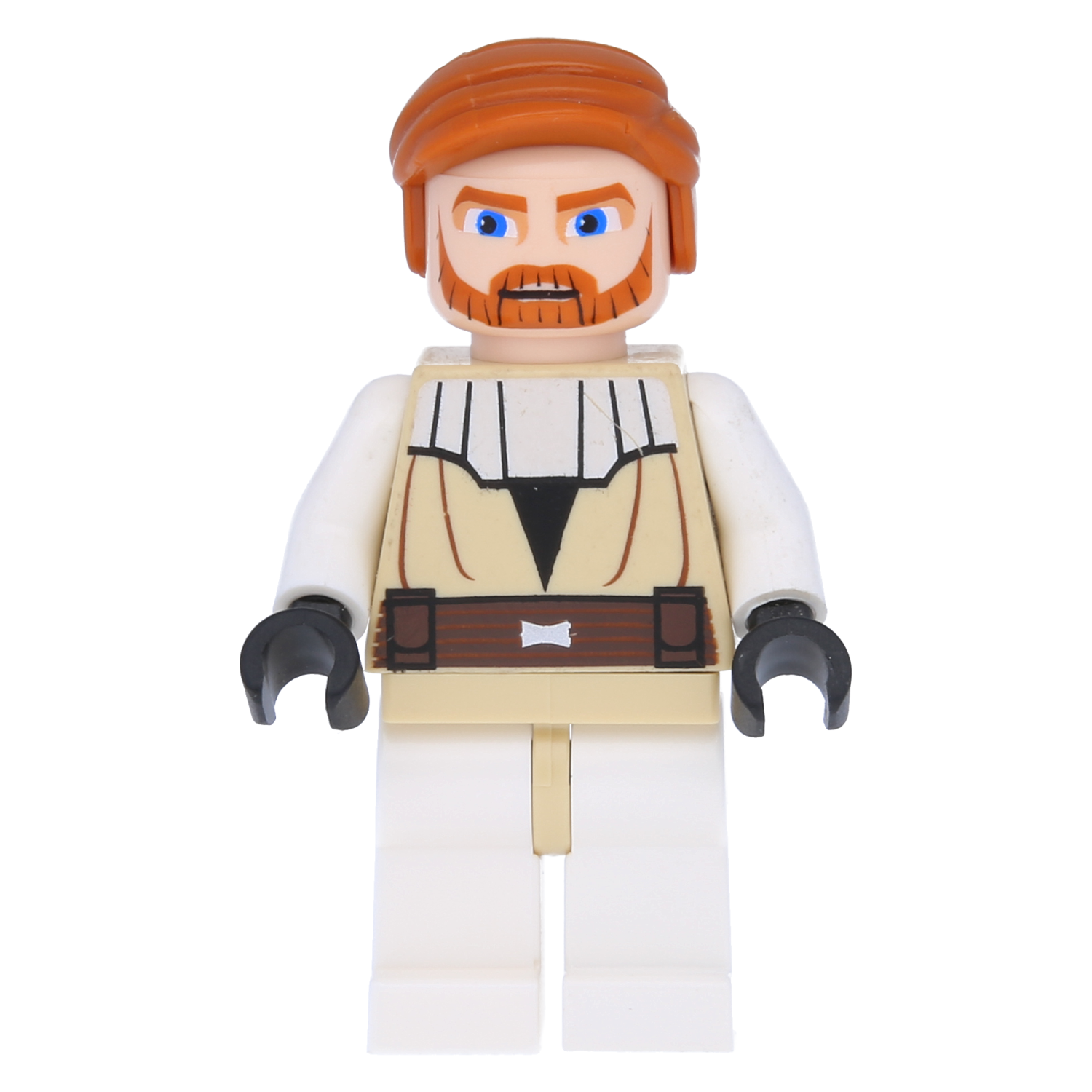 LEGO Star Wars Minifigure - Obi-Wan Kenobi with Blue Lightsaber (Big-Eyed Face)