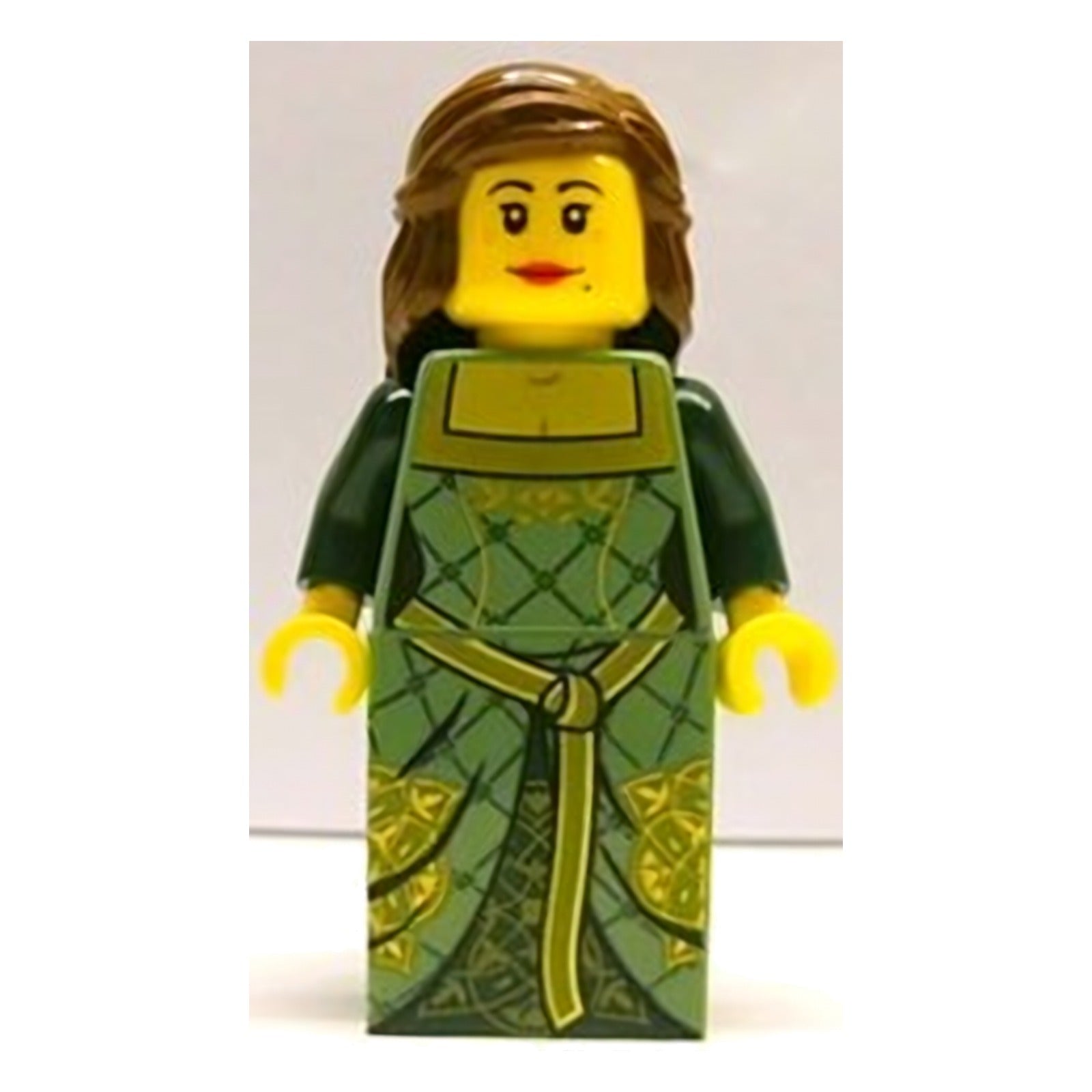 LEGO Minifigur LEGO Brand Store Female, Green Princess (no back (tls072)