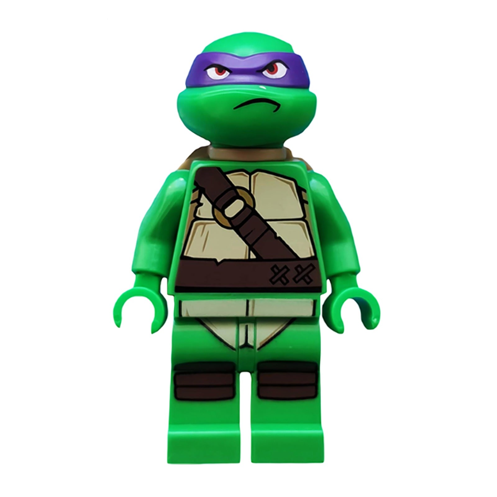LEGO Minifigur Donatello, Frown (tnt019) – neu