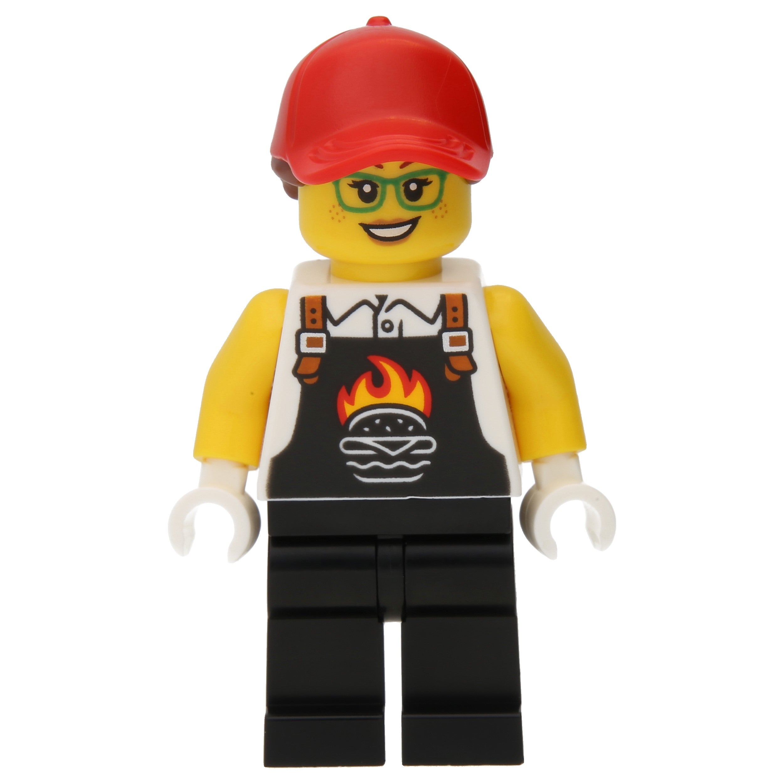 LEGO Minifigur Burger Truck Vendor – Town (twn495) – neu